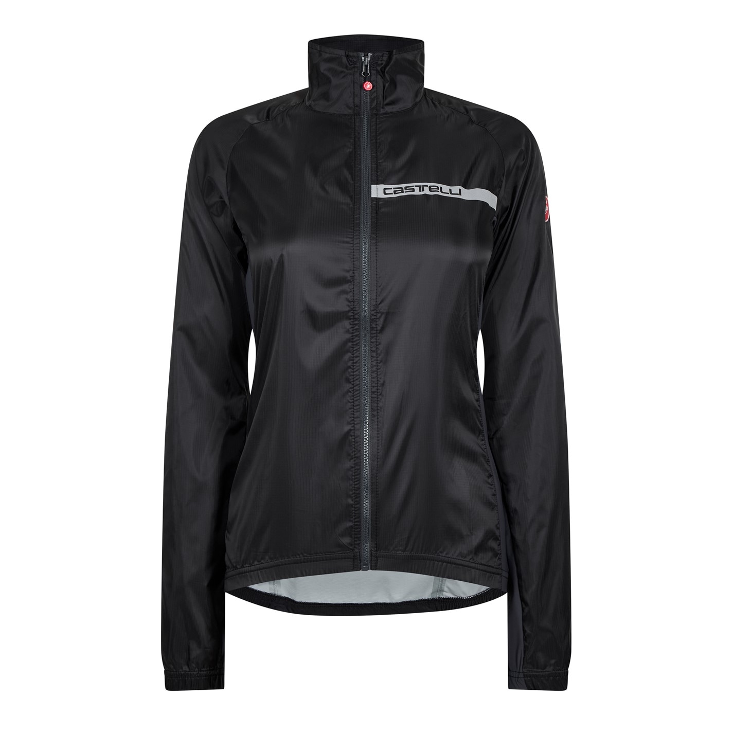 Dámska bunda Castelli Light Black 7611417 Women's Squadra Stretch Wind-Resistant Performance Cycling Jacket - 1