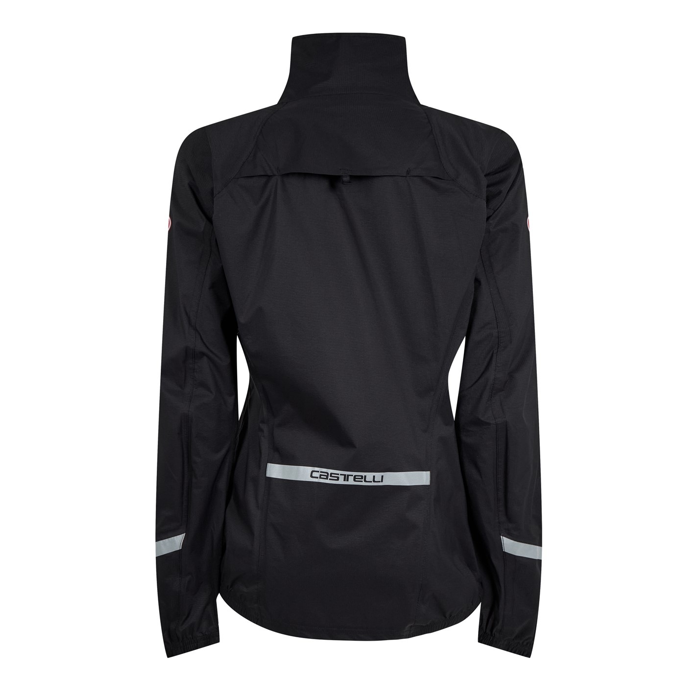 Dámska bunda Castelli Light Black 3804591 Women's Windproof Water-Resistant Reflective Performance Cycling Jacket - 4