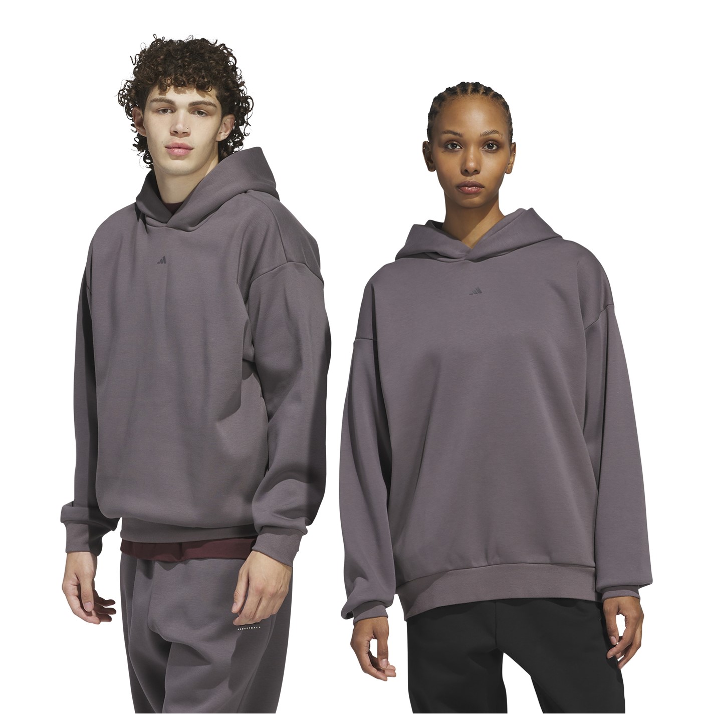 Mikina adidas Grey Strata 5063038 Men's Fleece Performance Hoodie - 2
