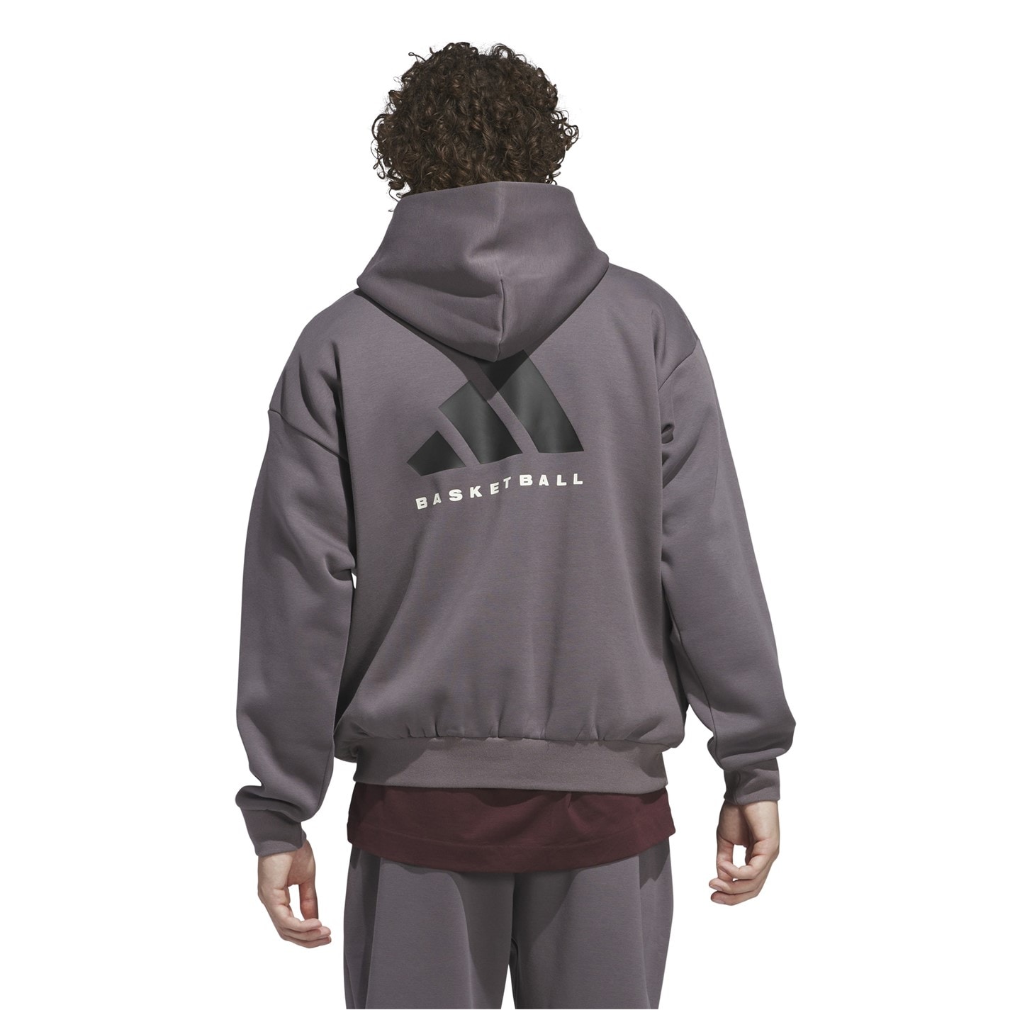 Mikina adidas Grey Strata 5063038 Men's Fleece Performance Hoodie - 5