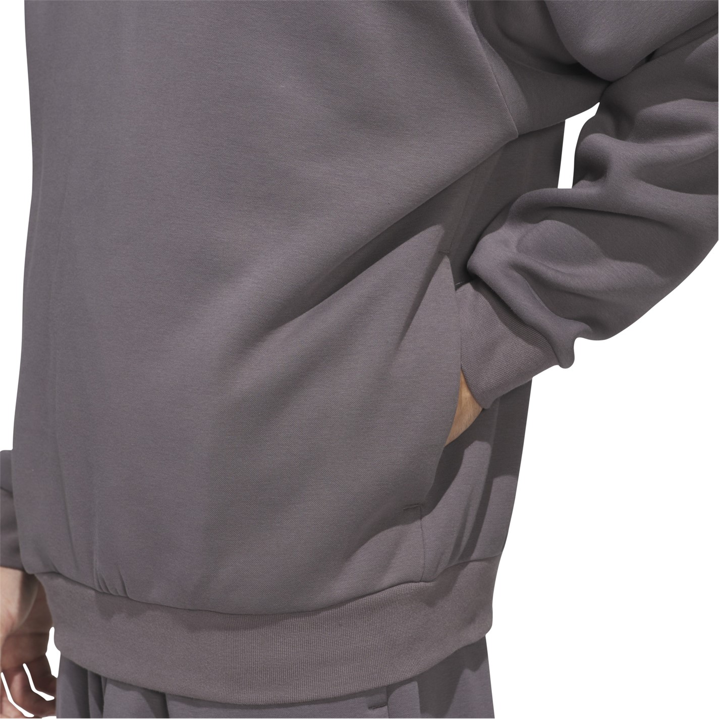 Mikina adidas Grey Strata 5063038 Men's Fleece Performance Hoodie - 6