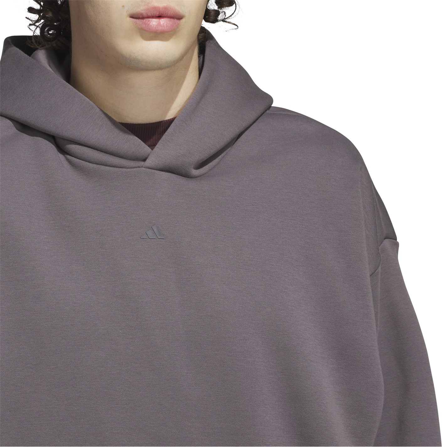 Mikina adidas Grey Strata 5063038 Men's Fleece Performance Hoodie - 8