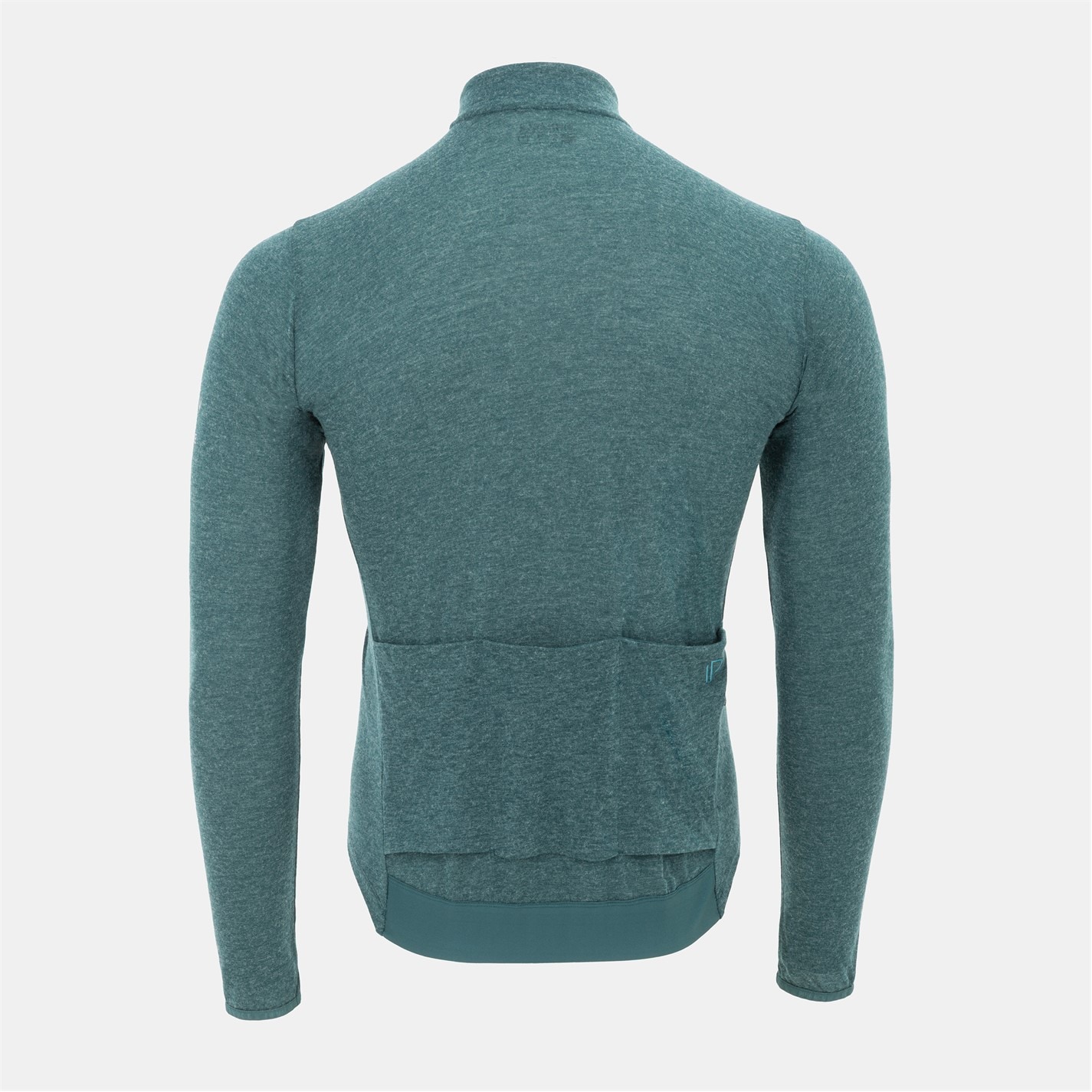 Pinnacle Green Marl 5246879 Merino Zip Thru Jersey Mens - 2