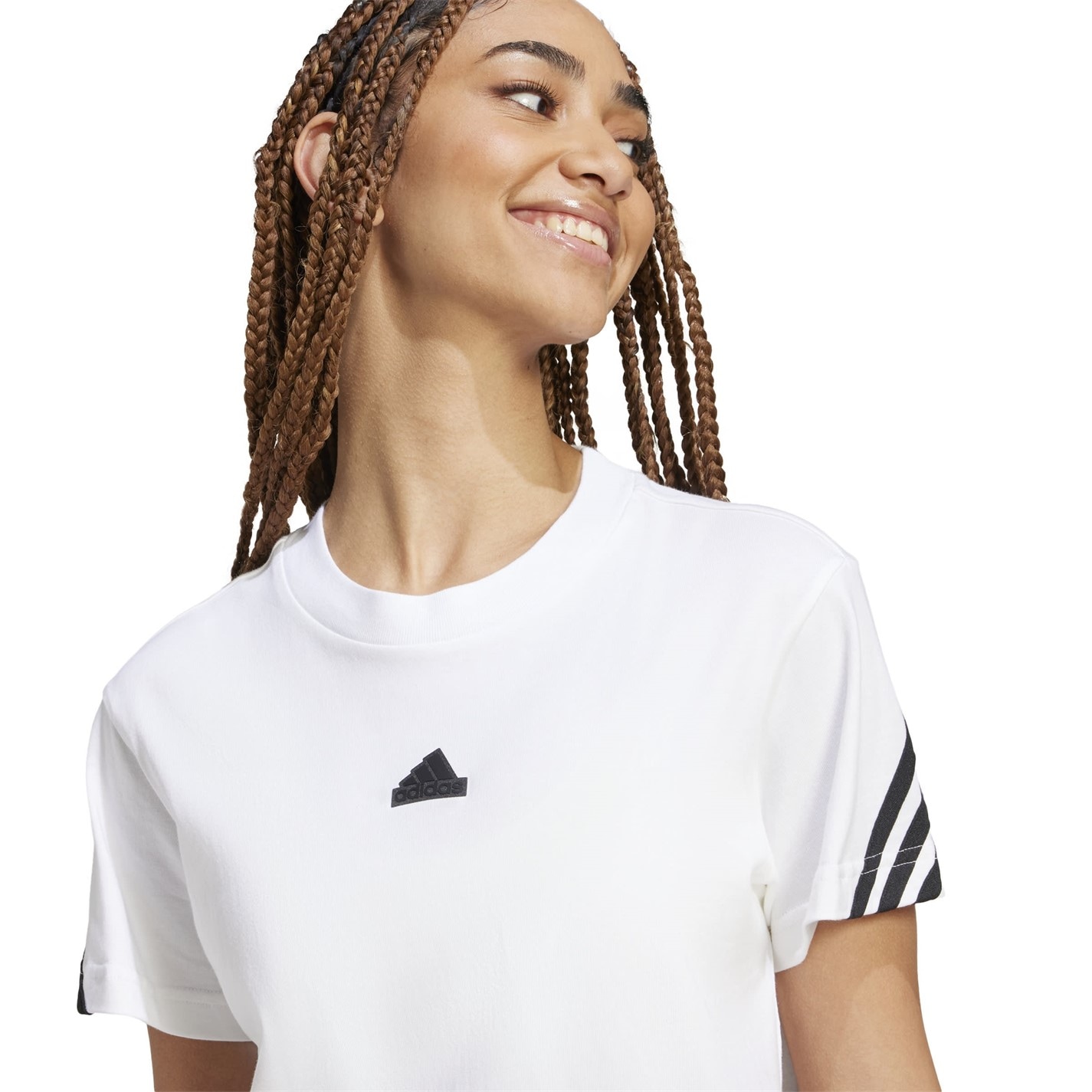 Tričko adidas White 6913380 Future Icons 3-Stripes T-Shirt Womens - 5