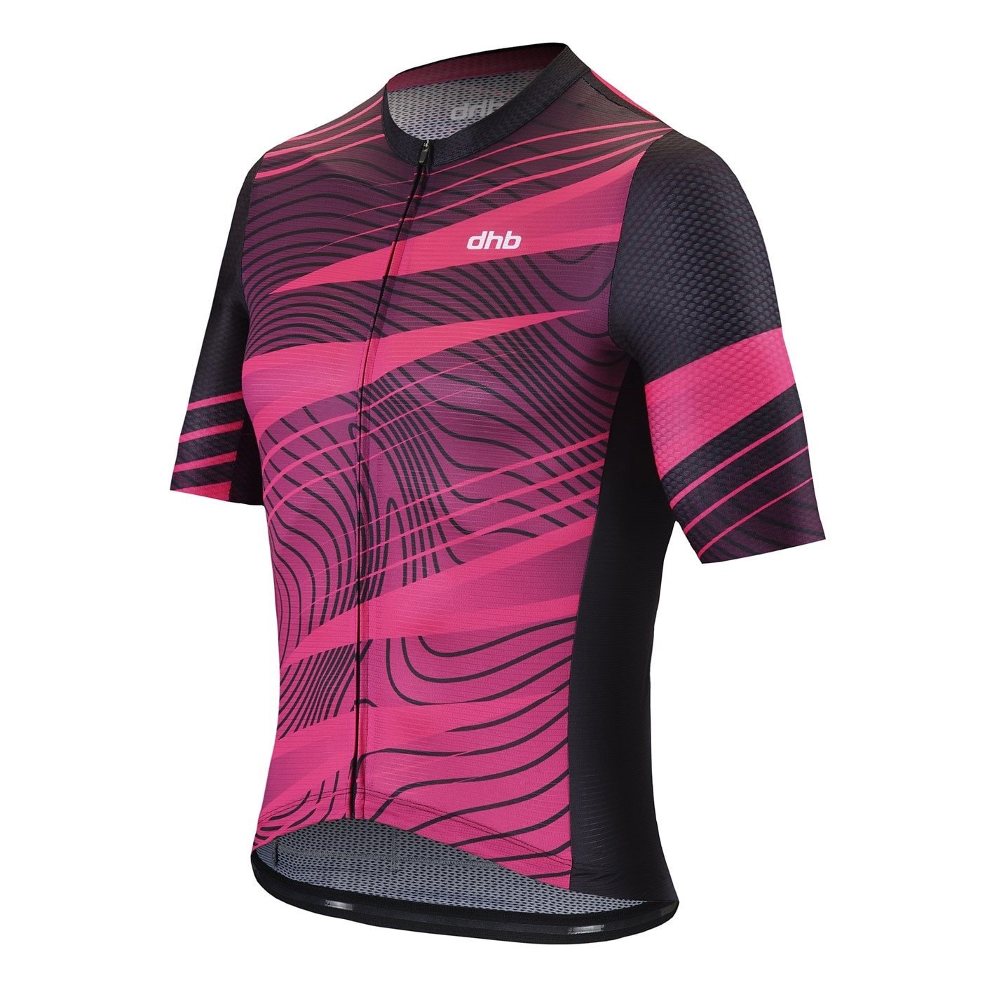 Dhb Red 4746633 Dhb Blok Short Sleeve Jersey 3.0 Unisex - 3
