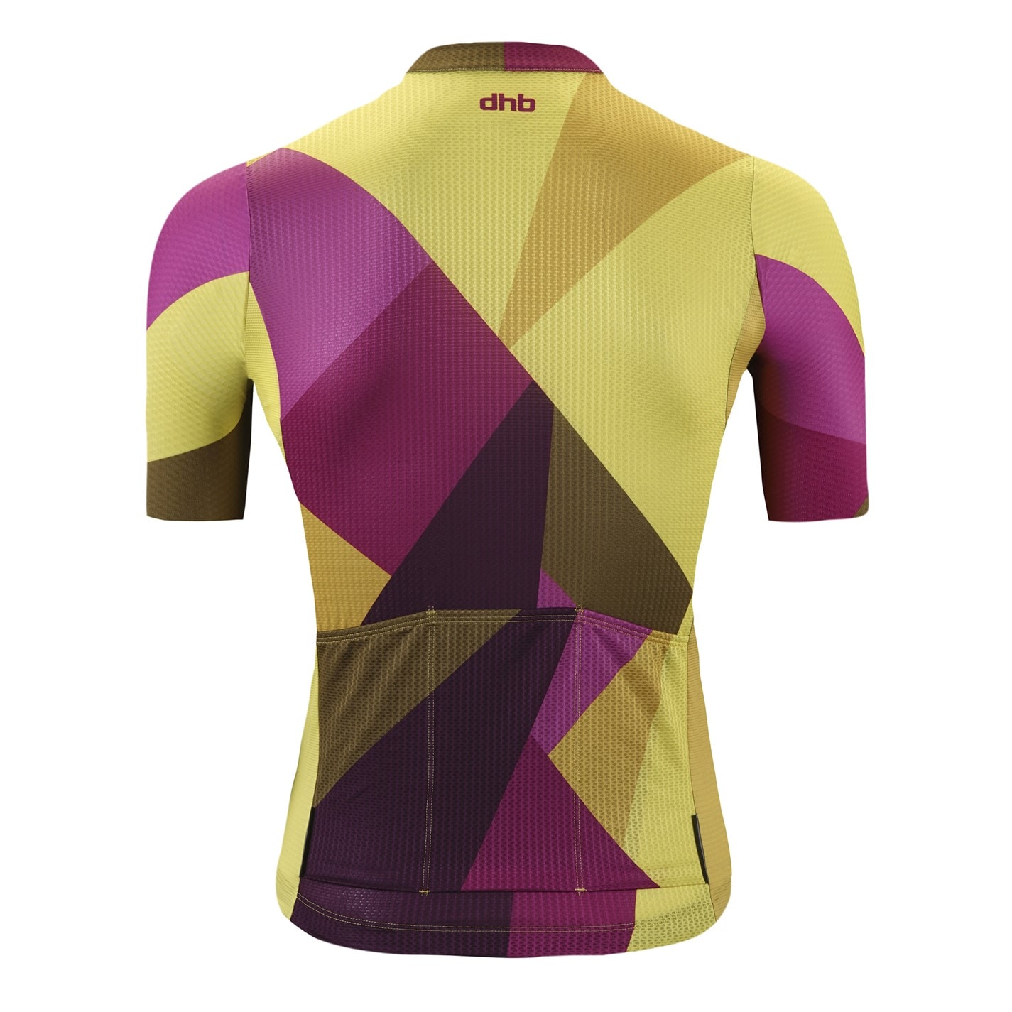 Dhb Yellow 3845817 Dhb Blok Short Sleeve Jersey 3.0 Unisex - 2