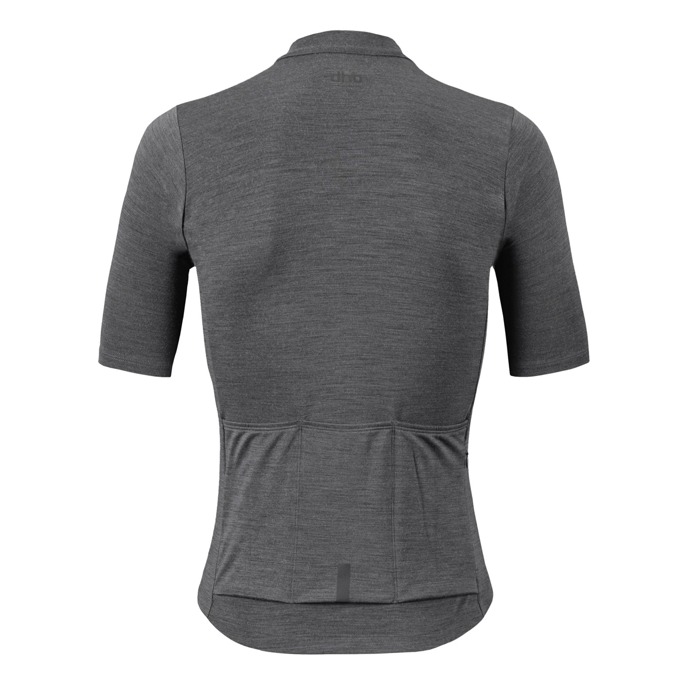 Dhb Slate Grey 8873278 Merino Mens Short Sleeve Jersey - 2