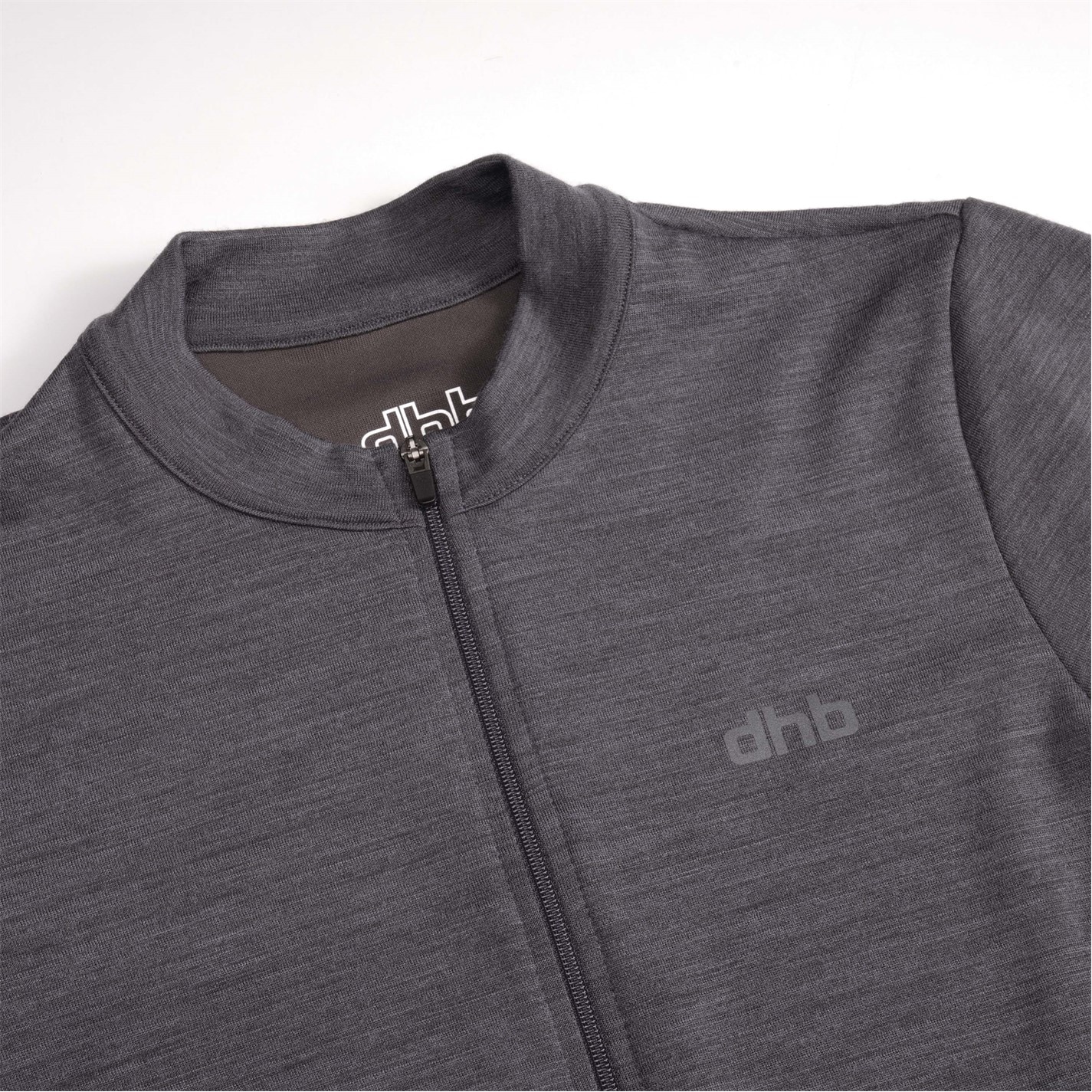 Dhb Slate Grey 8873278 Merino Mens Short Sleeve Jersey - 4