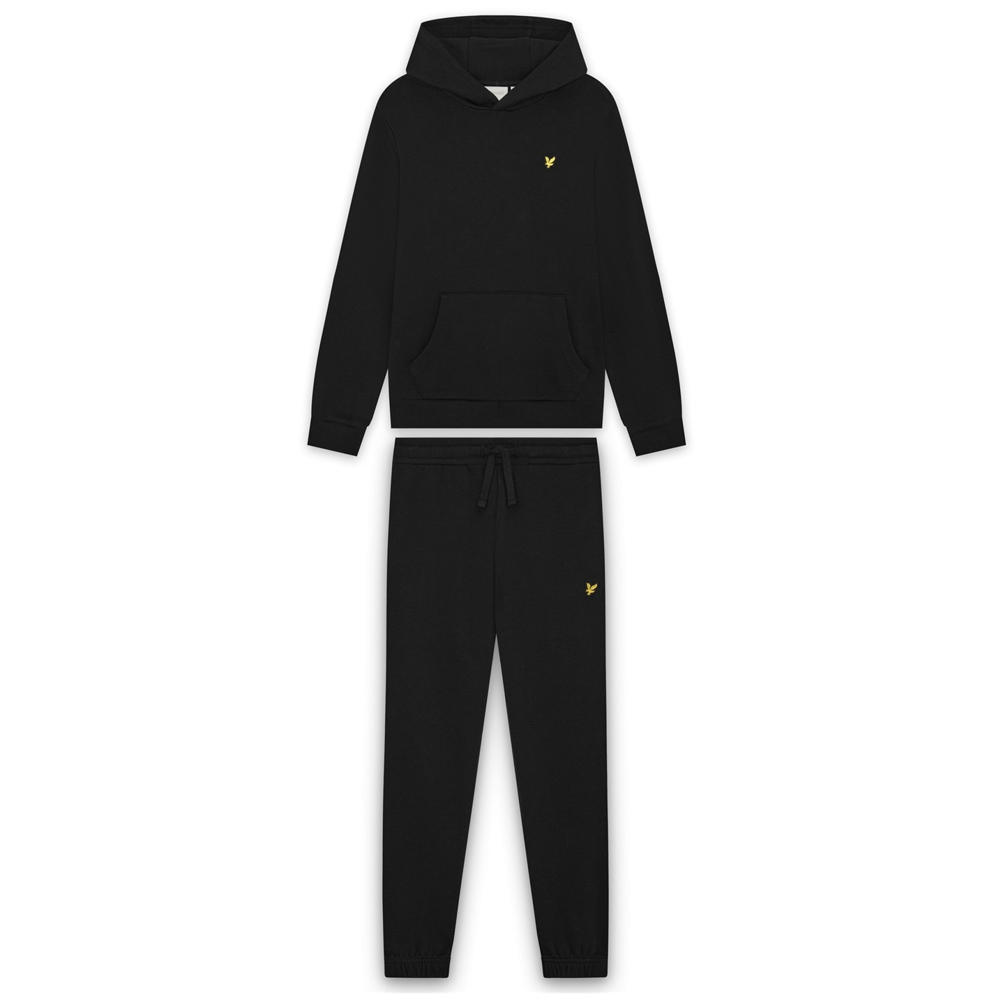 Lyle and Scott Black 8728362 Lyle & Scott Kids Hoodie & Sweatpant Set - 2