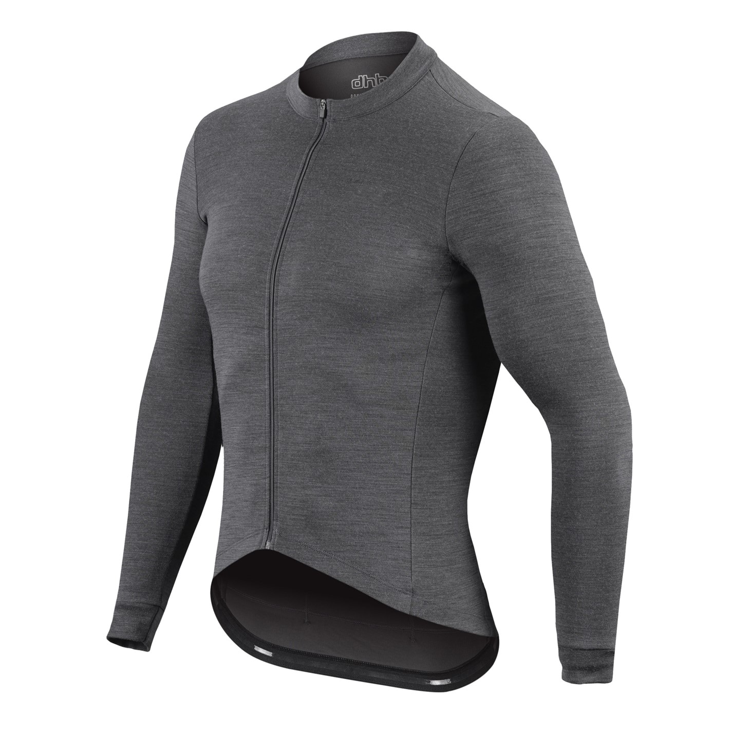 Dhb Slate Grey 7489519 dhb Merino Mens Long Sleeve Jersey - 3