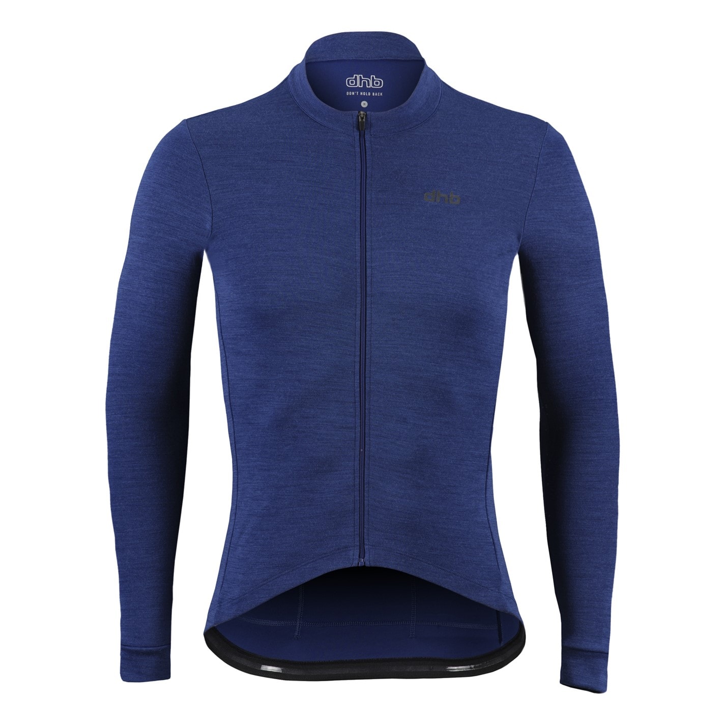 Dhb Twiligt Blue 5718545 Merino Mens Long Sleeve Jersey - 1