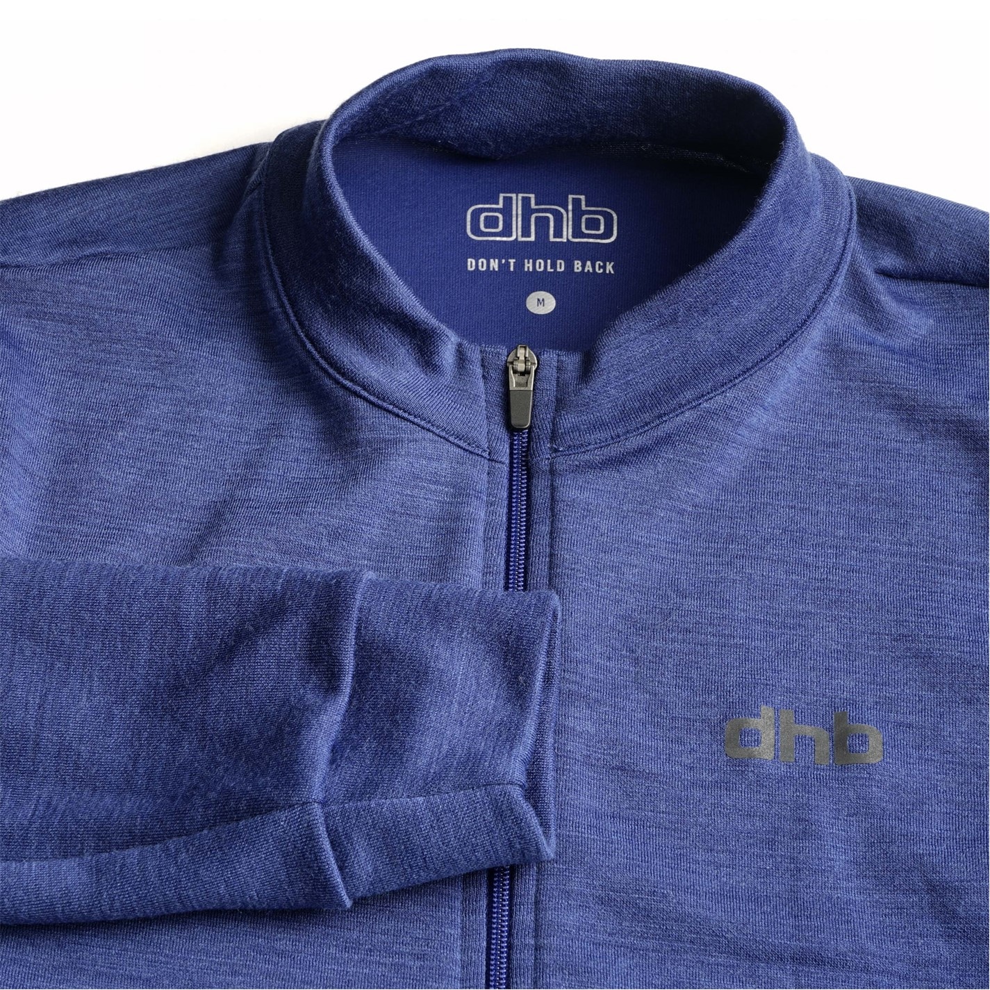 Dhb Twiligt Blue 5718545 Merino Mens Long Sleeve Jersey - 4