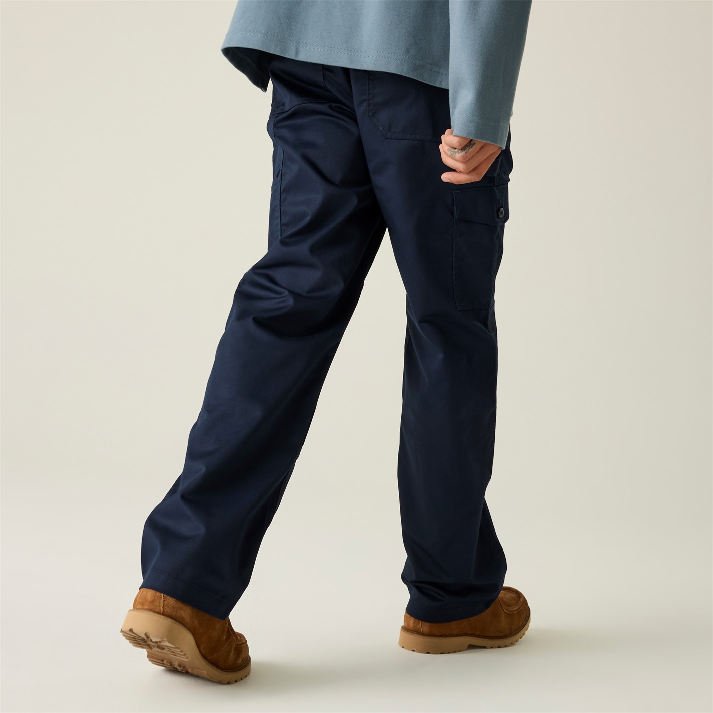 Nohavice Regatta Navy 7462562 Men's Work Trousers - 2