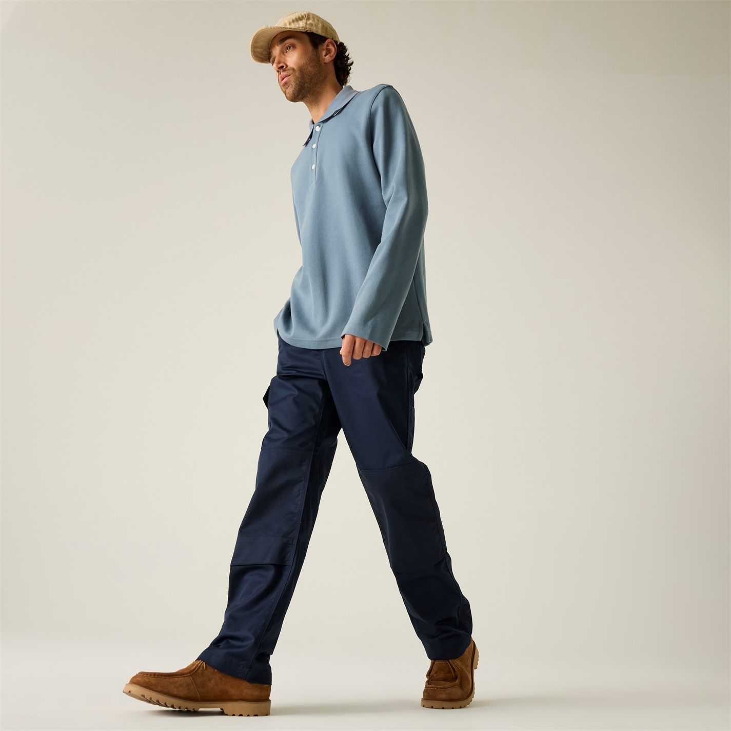Nohavice Regatta Navy 7462562 Men's Work Trousers - 3