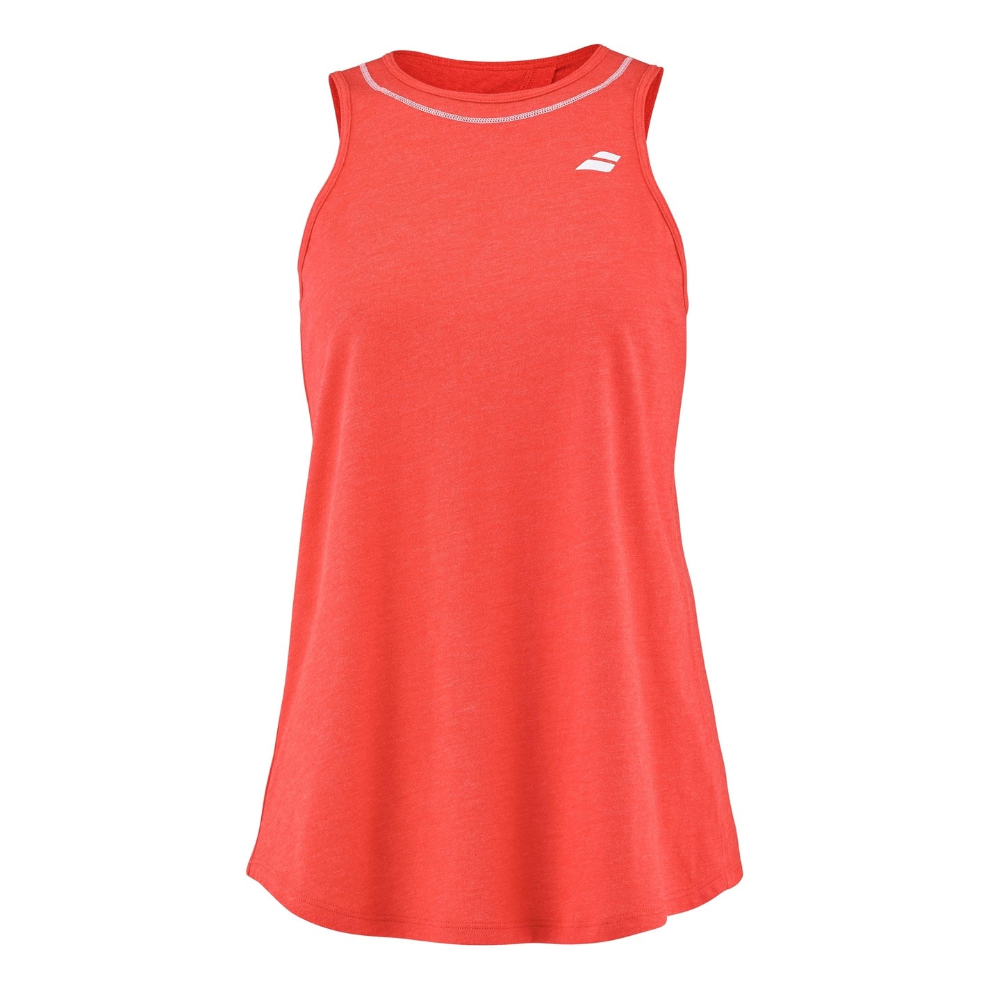Tričko Babolat Poppy Red Hthr 9367901 Women's Performance Vest - 1