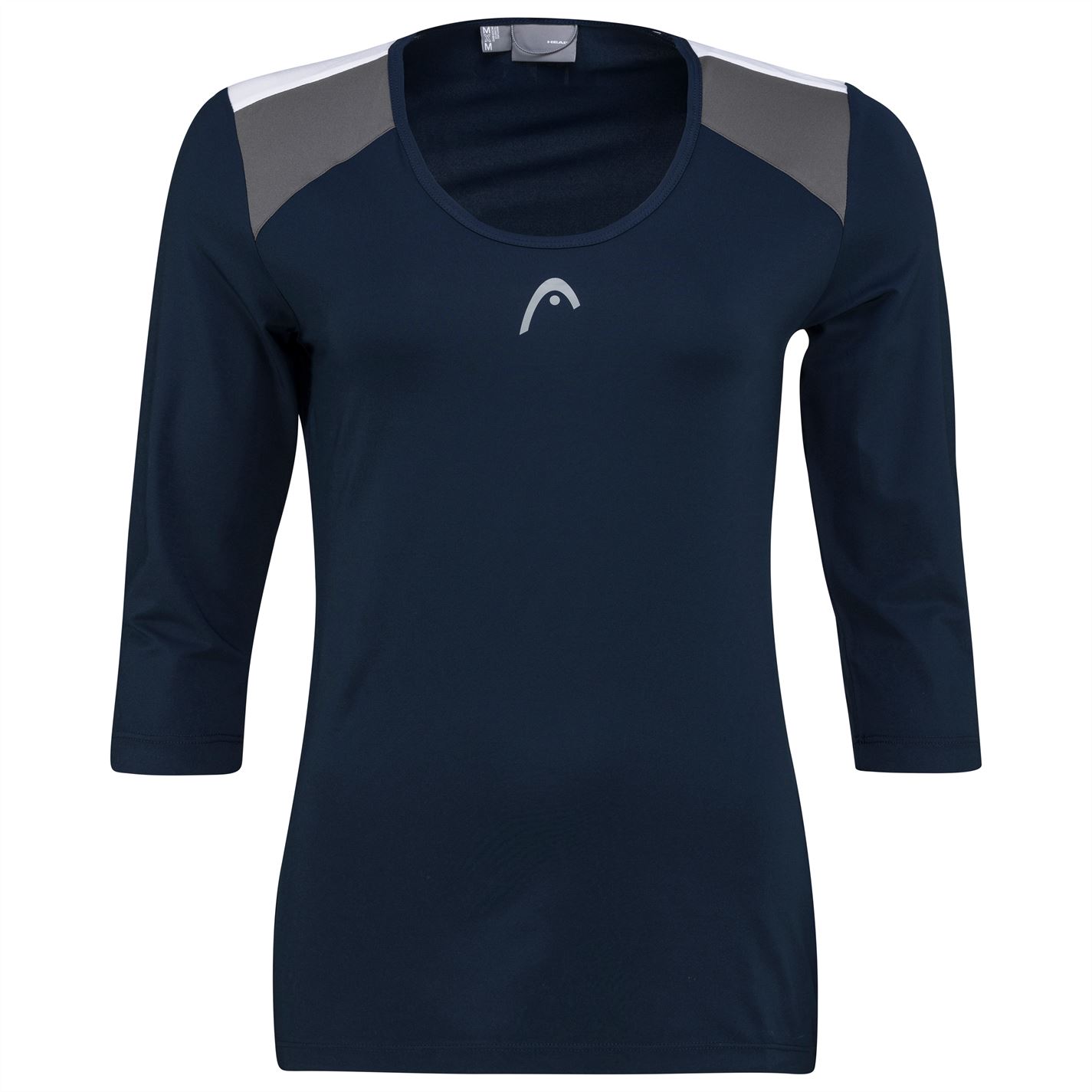 Tričko HEAD Dark Blue 8188082 CLUB 3 Quarter Sleeve T-Shirt Women - 1