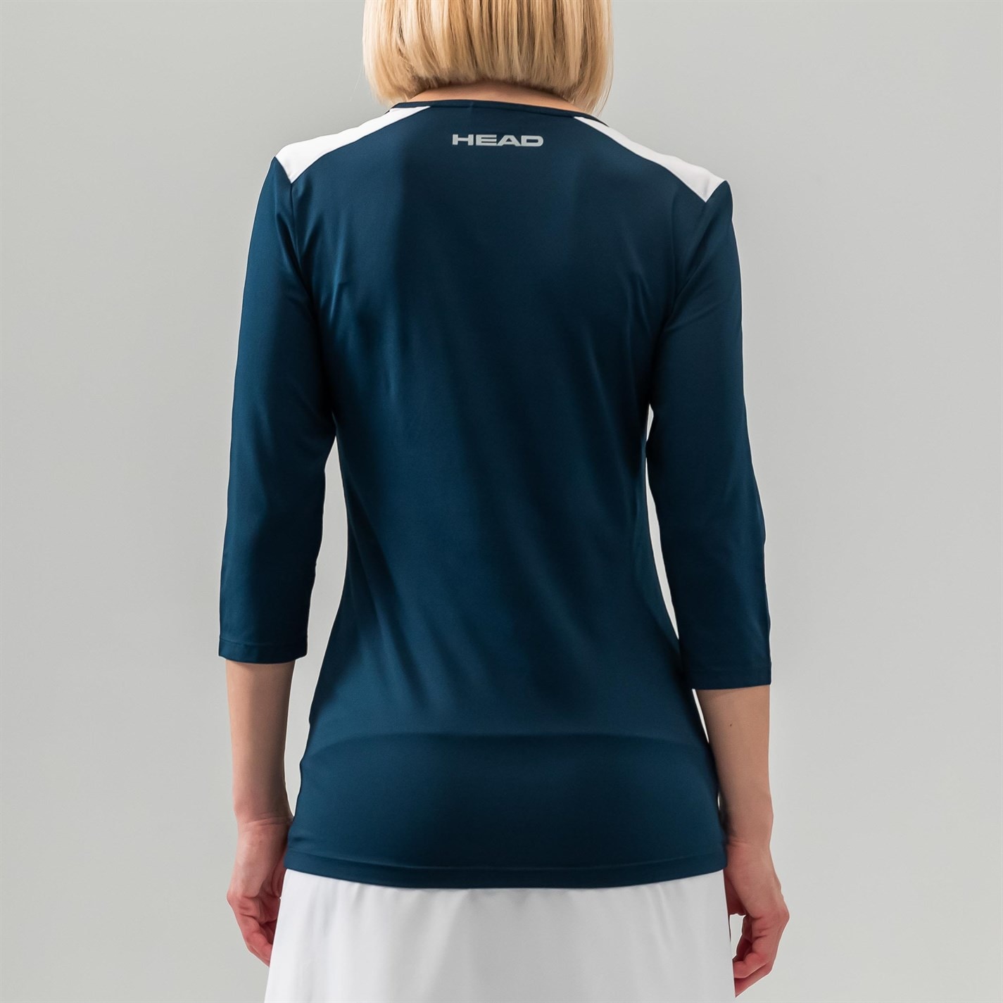 Tričko HEAD Dark Blue 8188082 CLUB 3 Quarter Sleeve T-Shirt Women - 4