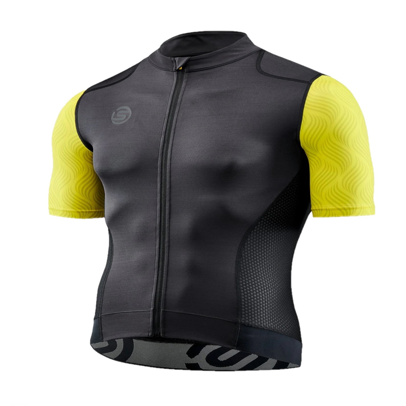 Tričko Skins Yellow 6160524 Cycle Elite Short Sleeve Jersey - 1