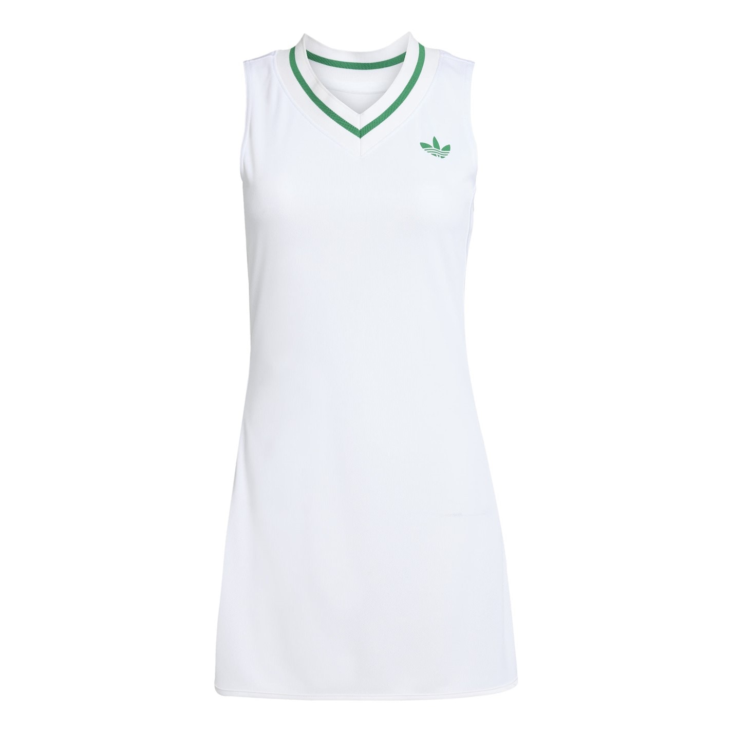 adidas White 2878122 Wimbledon Tennis Dress Womens - 5