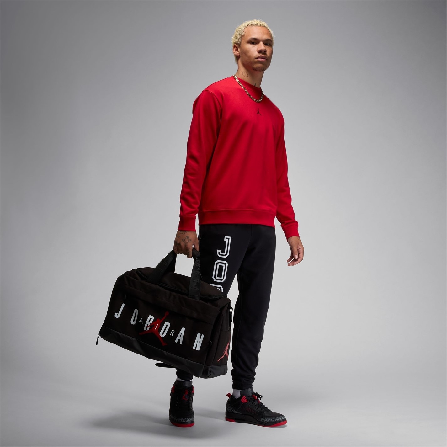 Tepláky Nike Gym Red 5126035 Men's Fleece Joggers - 4