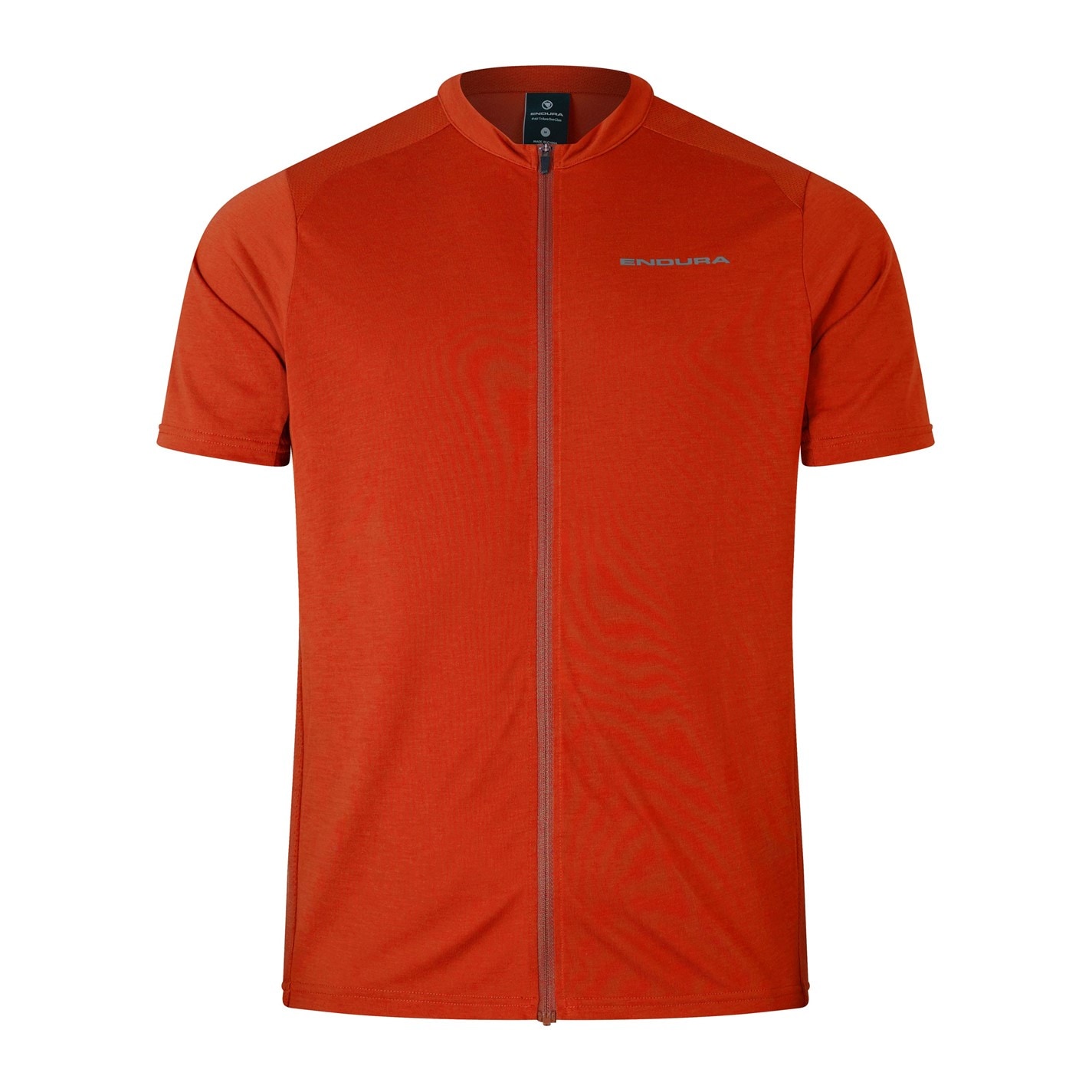 Endura Flame Red 7071288 Loop S/S Zipped Jersey - 1
