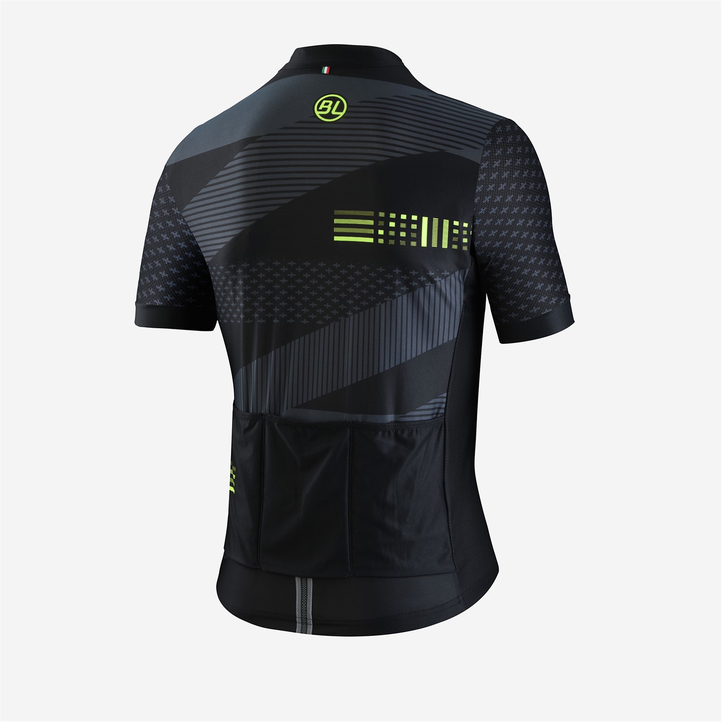 Bicycle Line Black 9724688 Men's RODEO Short Sleeve Cycling Jersey - 2