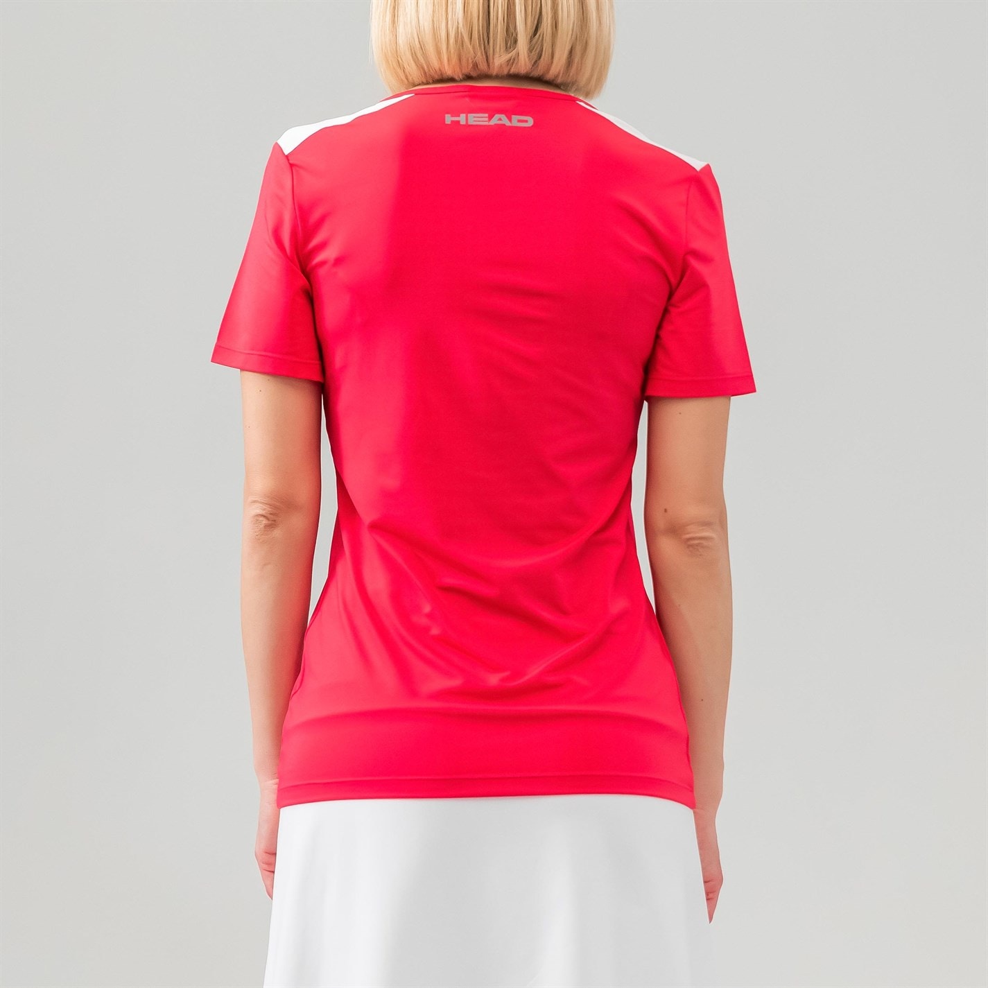 Tričko HEAD Pink 7878402 Club Tech T-Shirt Womens - 4