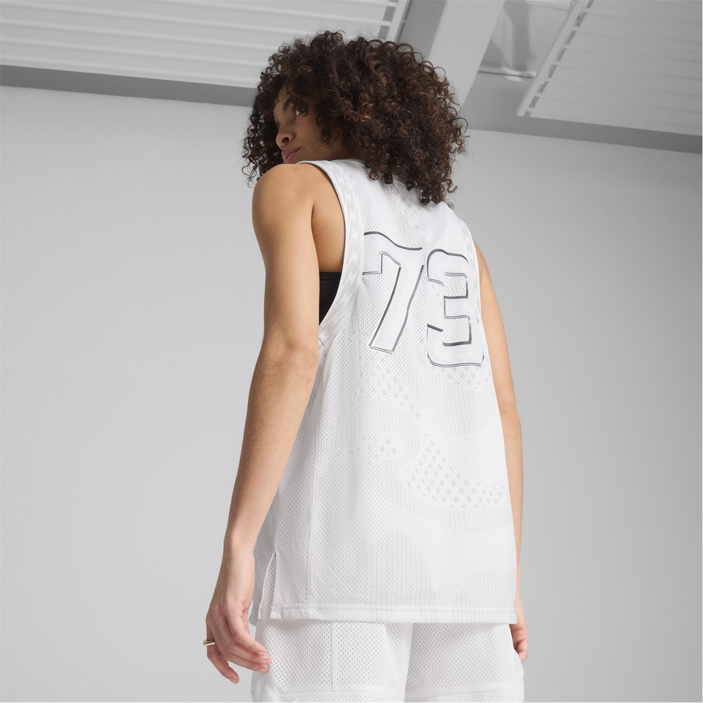 Tričko Puma Puma White A 5234211 Women's Performance Basketball Jersey - 4