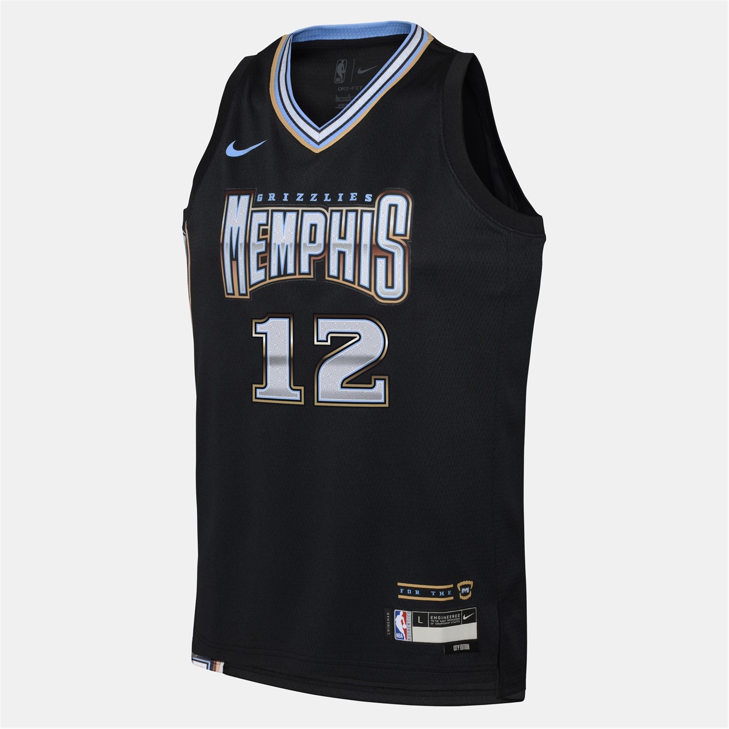 Nike Black 9260677 Kids' Performance Basketball Jersey - 1