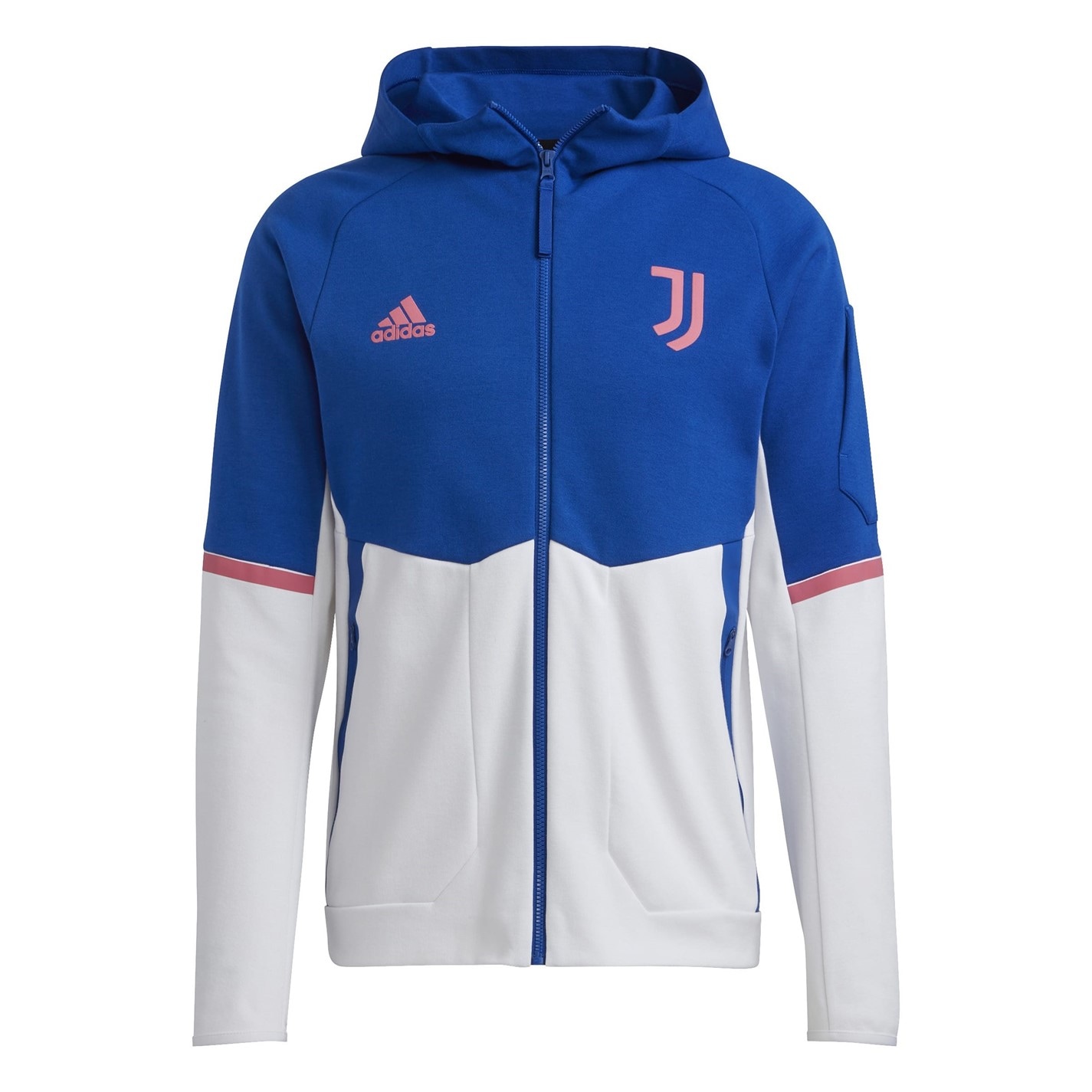 Juventus adidas Blue 503779 Juventus Anthem Jacket Mens - 1