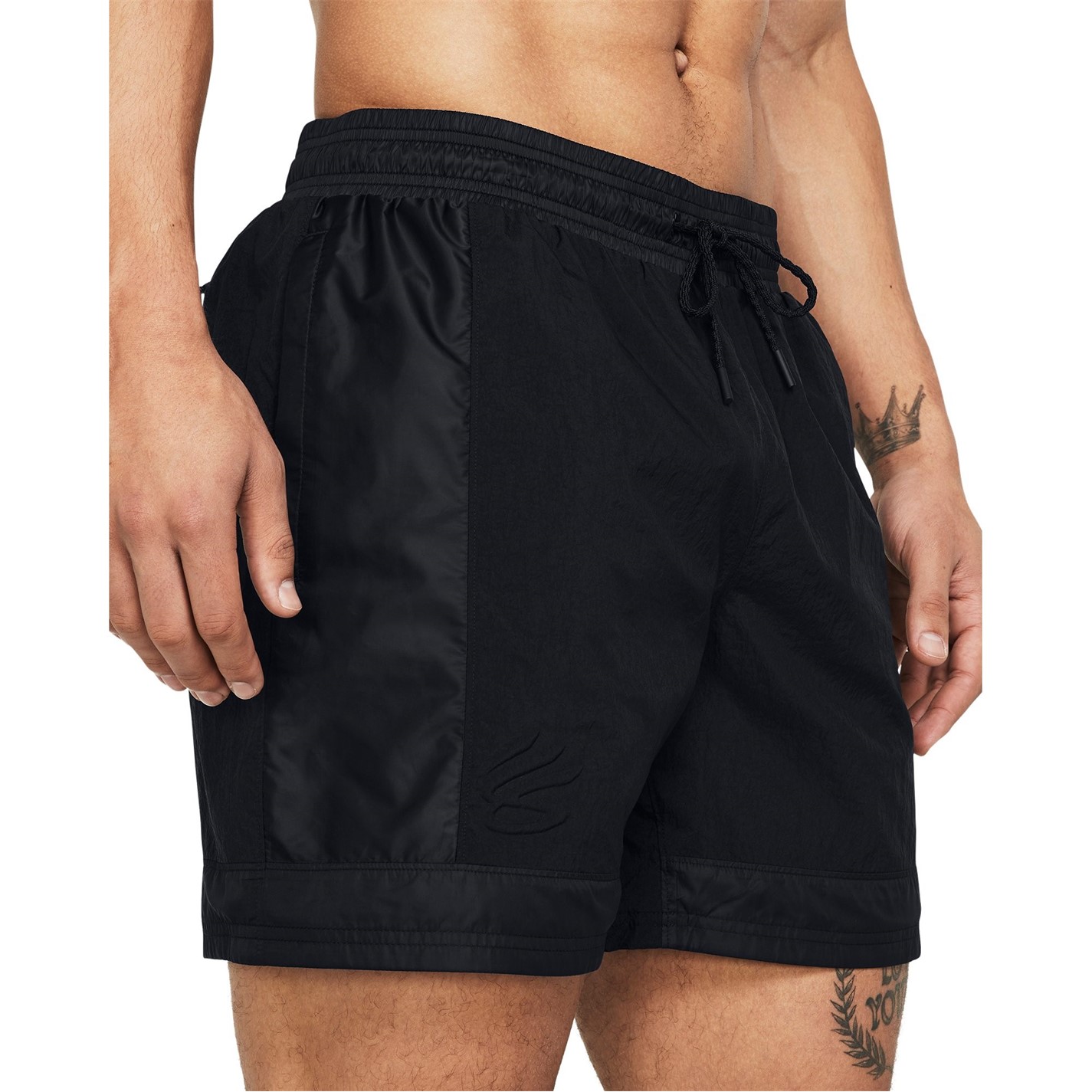 Tepláky Under Armour Black 1993840 Men's Curry Woven Performance Tracksuit Bottom - 5