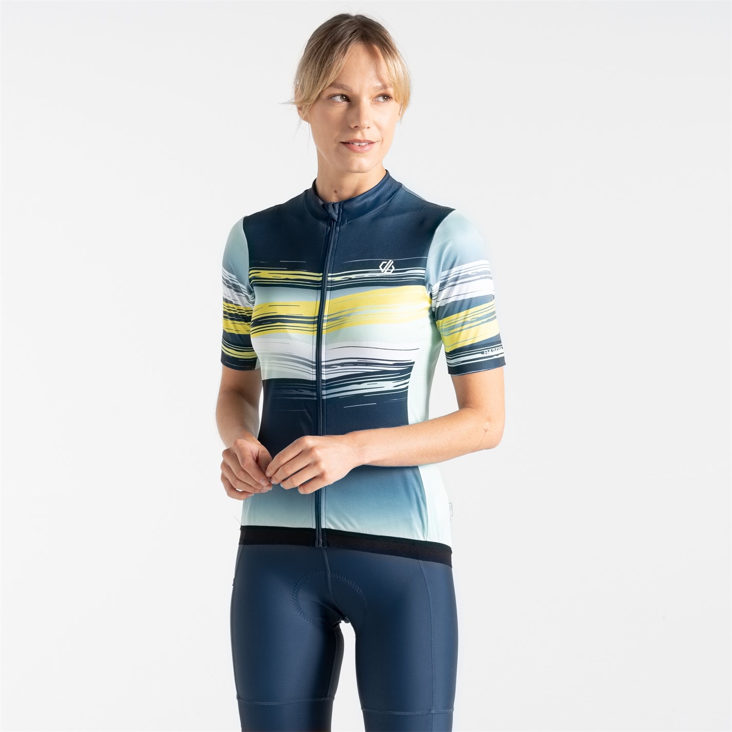 Dare 2b MntGrnPntPrn 5968527 Women's Long-Sleeve Cycling Jersey - 1