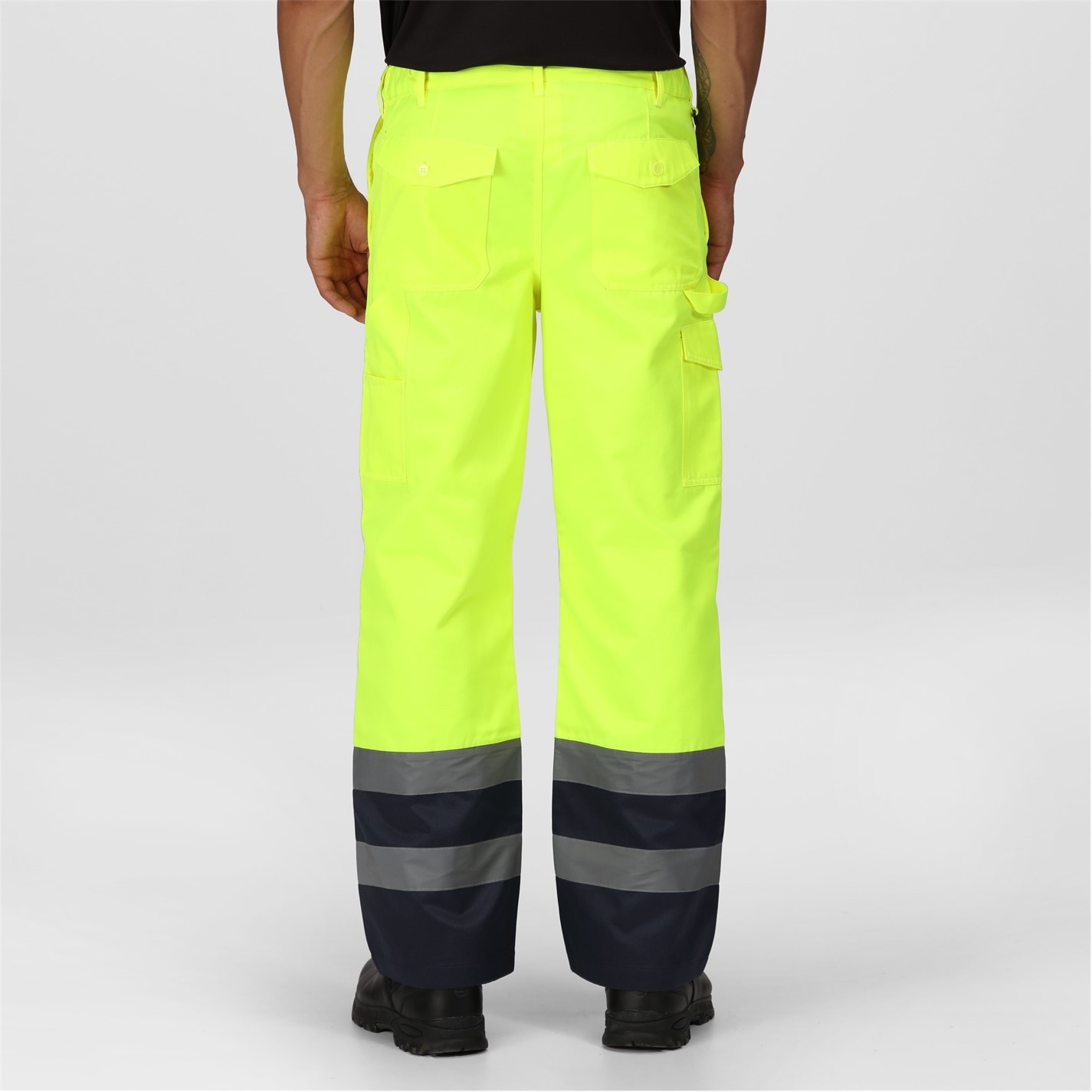 Nohavice Regatta Yellow 5748554 Men's Workwear Work Trouser - 3