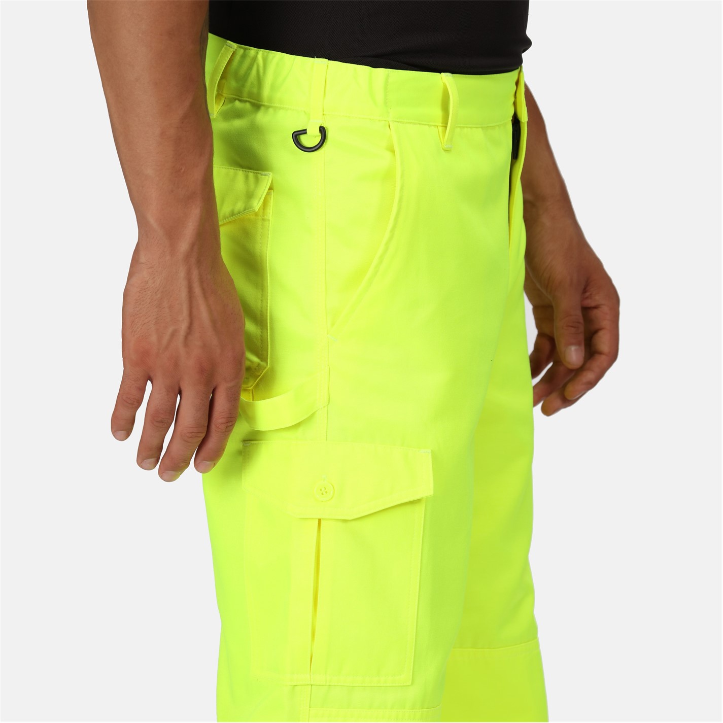 Nohavice Regatta Yellow 5748554 Men's Workwear Work Trouser - 4