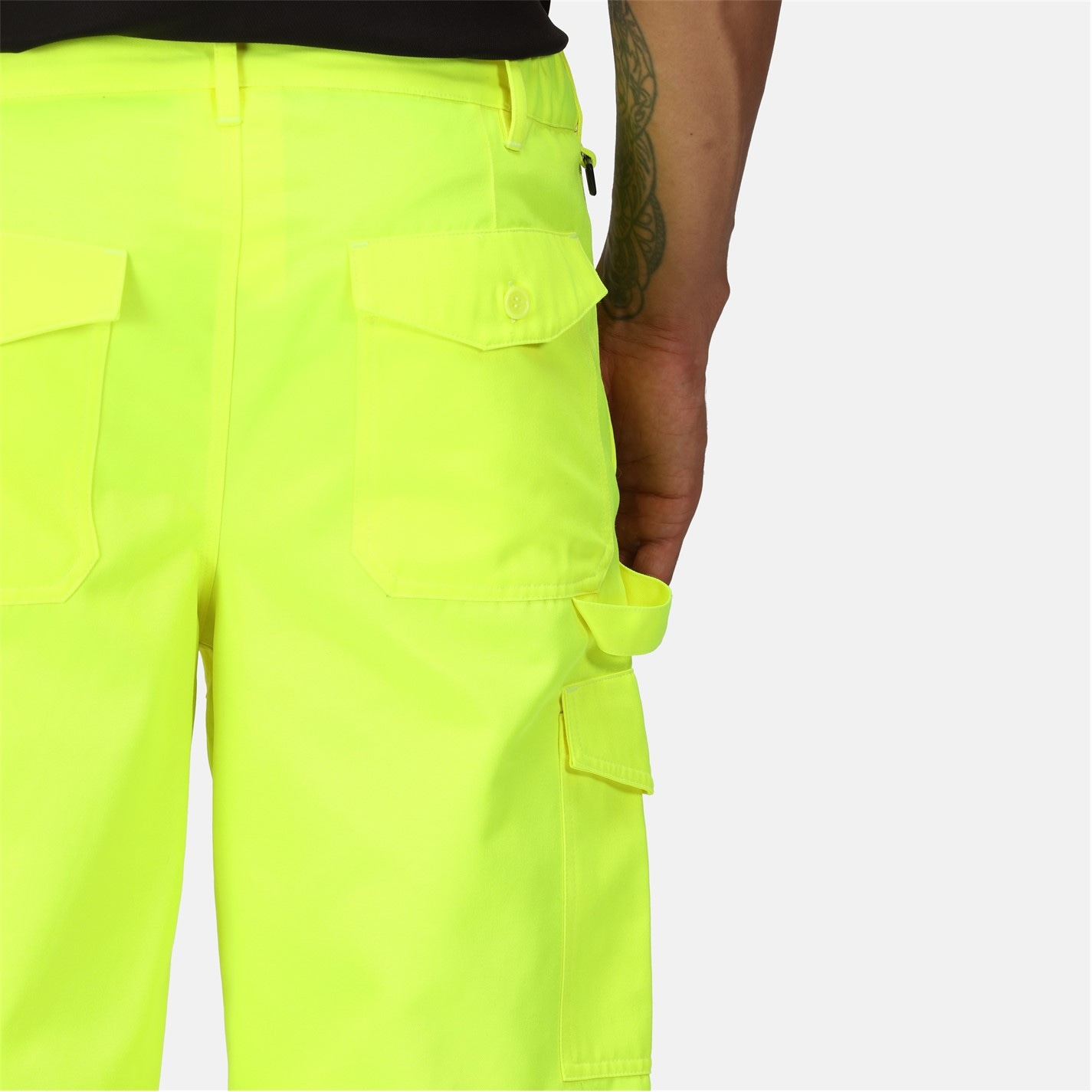 Nohavice Regatta Yellow 5748554 Men's Workwear Work Trouser - 5