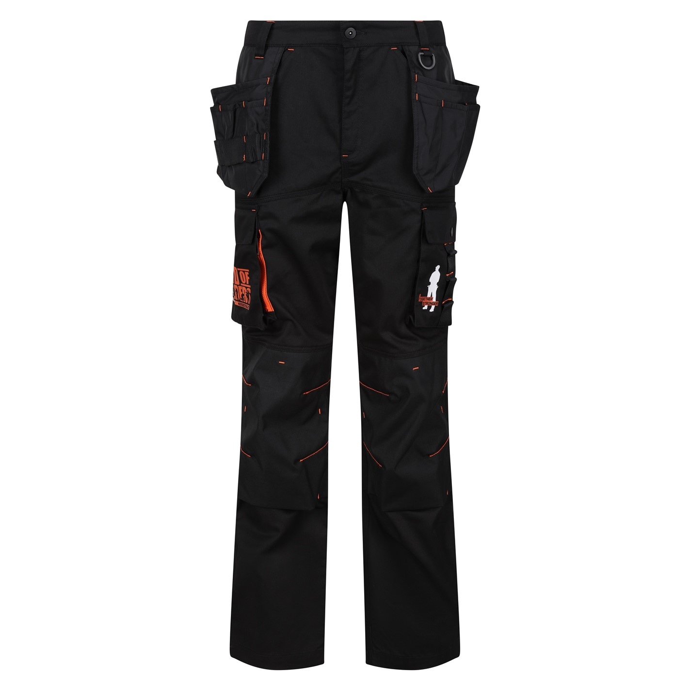 Nohavice Regatta Black 1118208 Men's Durable Work Trousers - 1