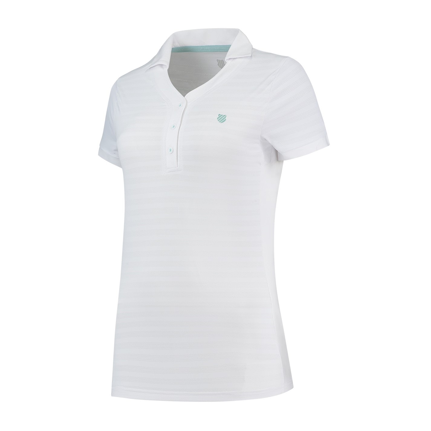 Tričko K Swiss White 8628659 Women's Short-Sleeve Performance Polo Shirt - 1