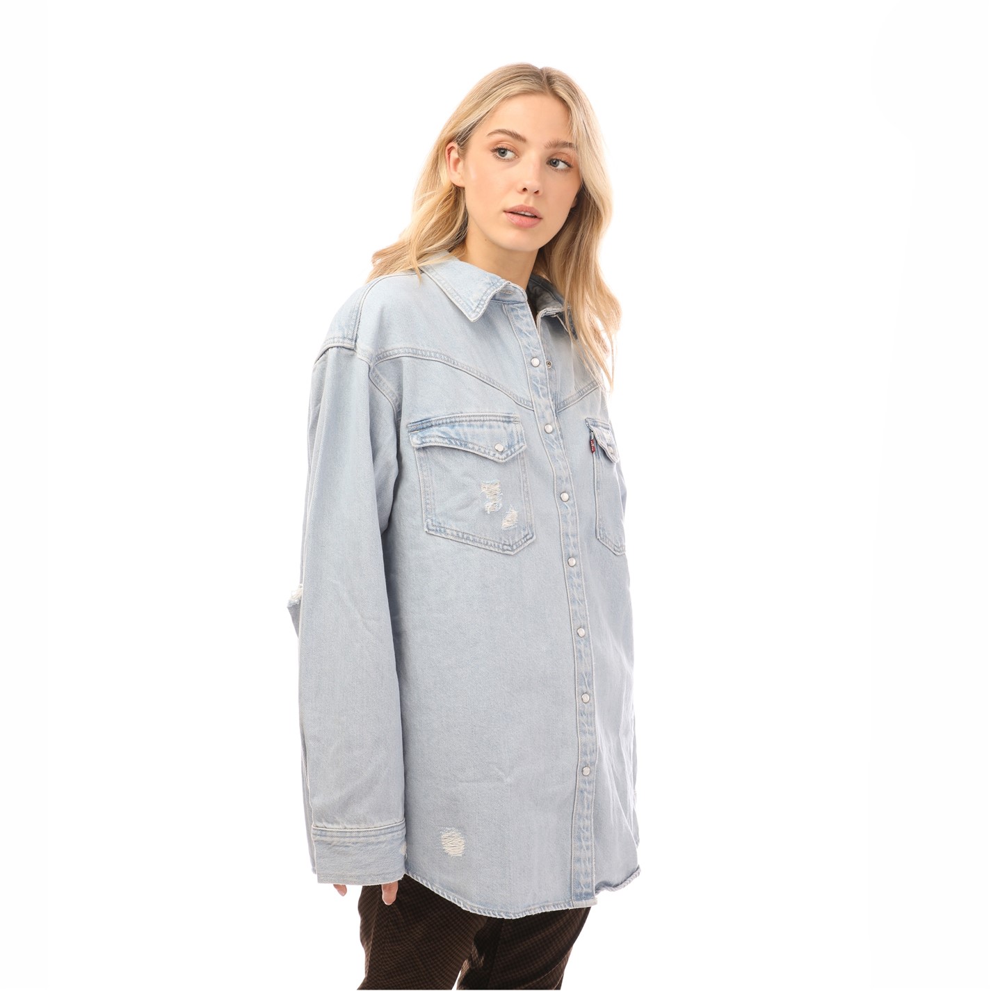 Košeľa Levis No Problem 2 4738168 Dorsey XL Western Shirt - 1