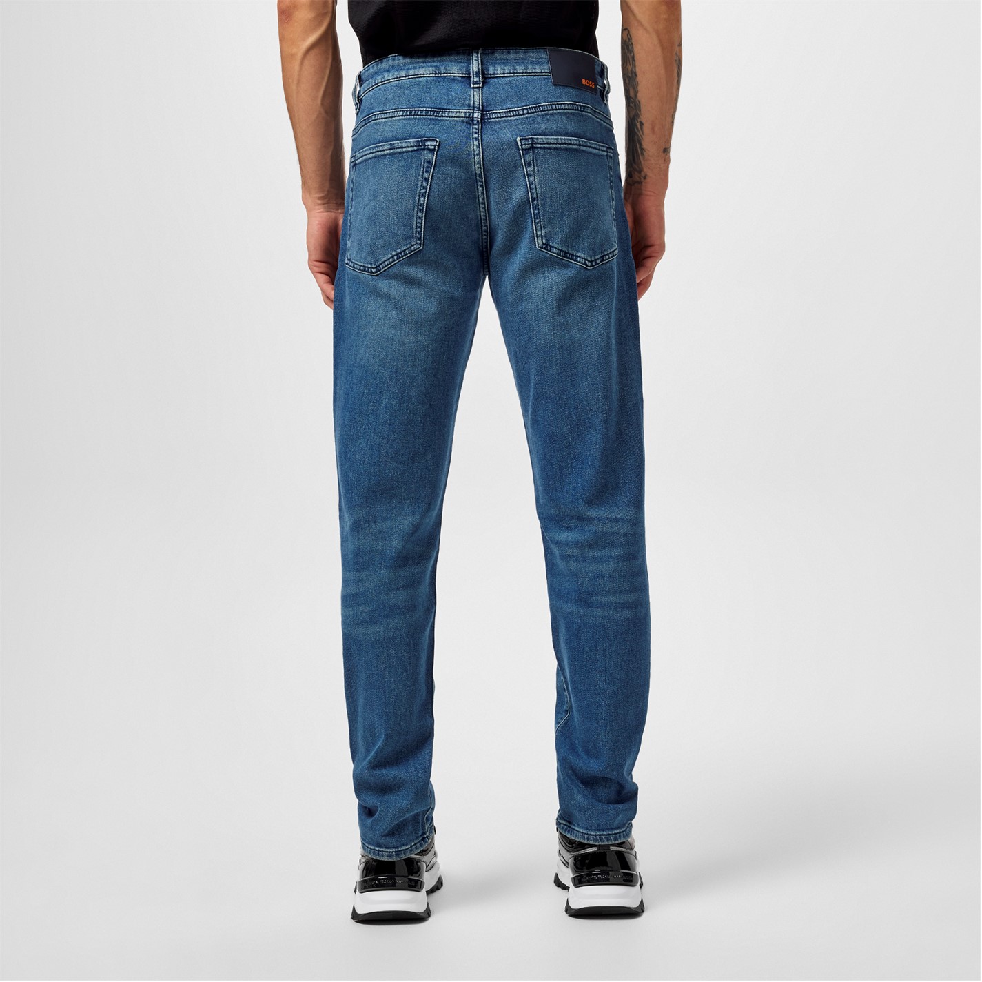 Boss Maine Straight-Leg Jeans - 3