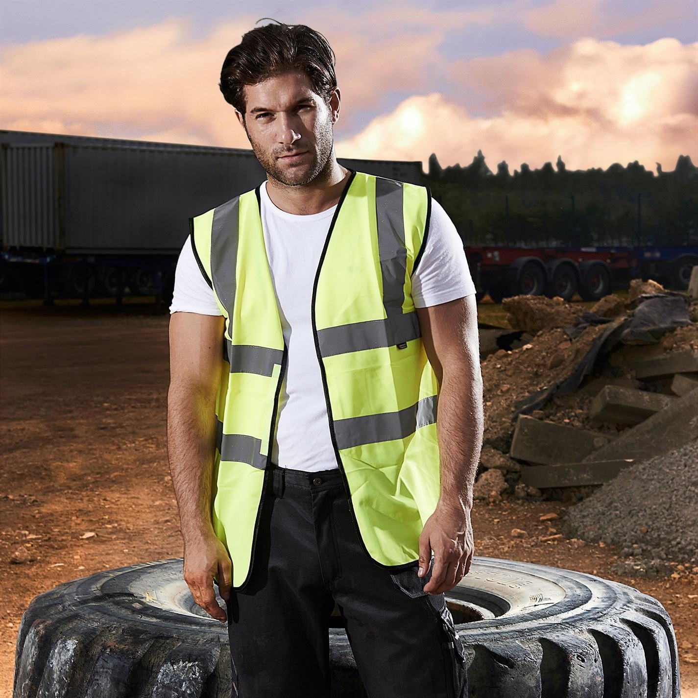Dunlop Hi Vis Vest - 6