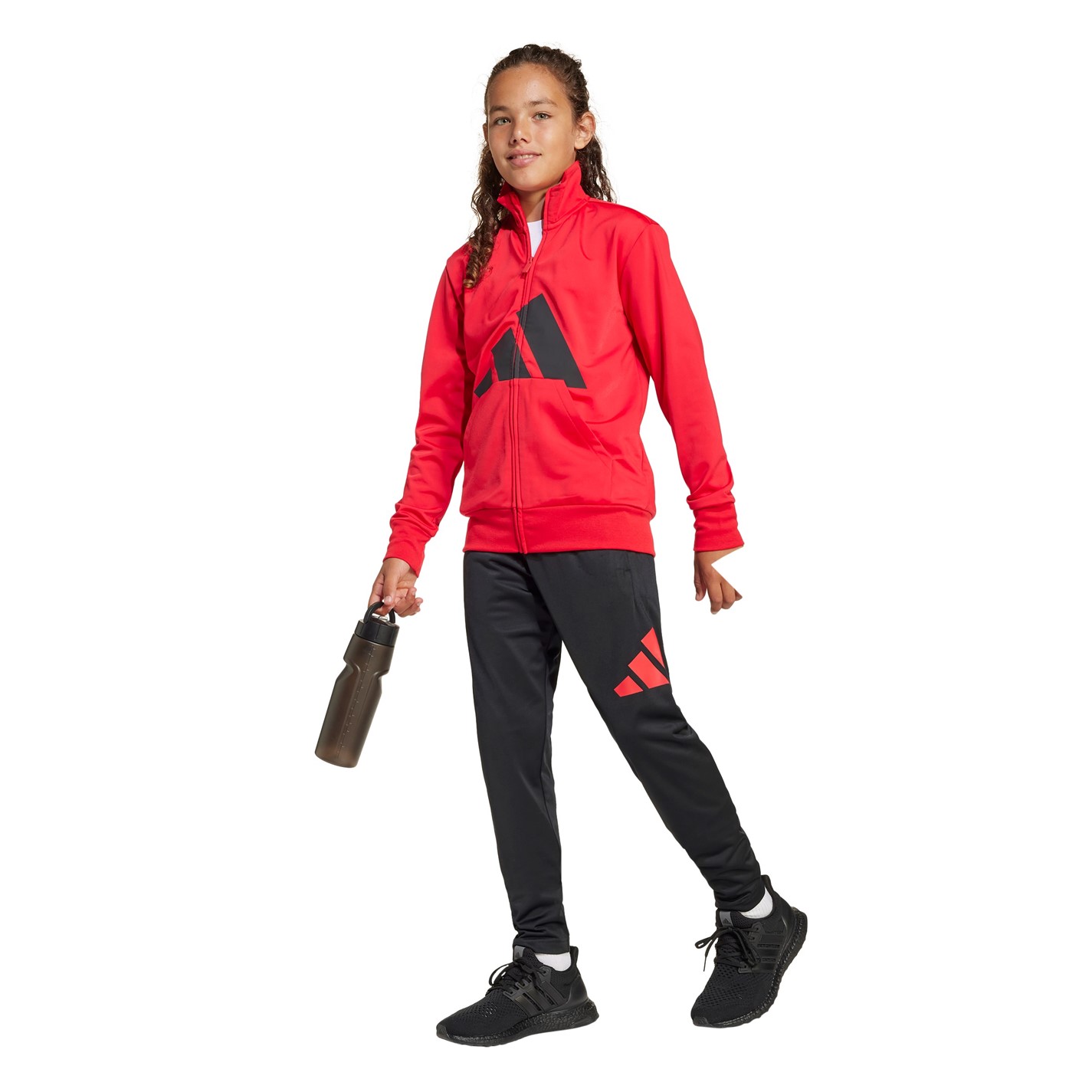 adidas Linea Poly Tracksuit Juniors - 6