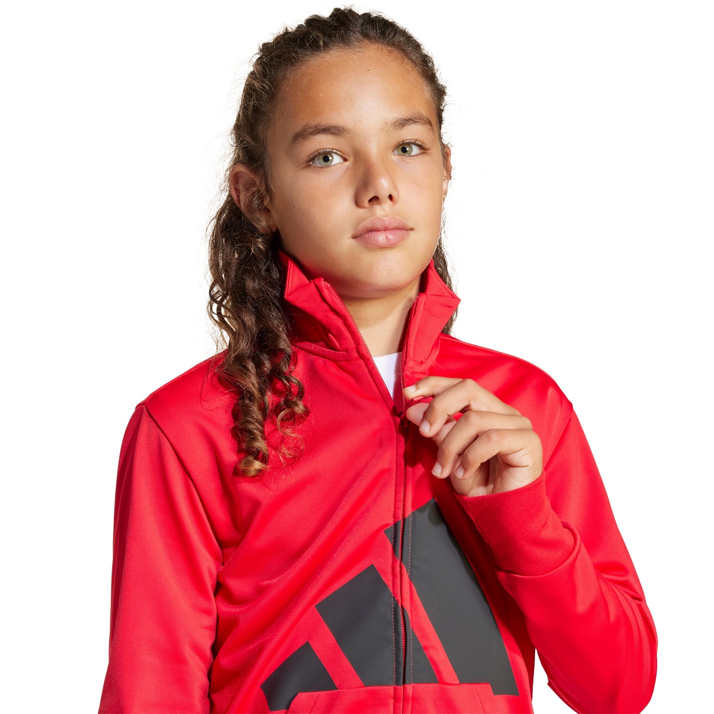 adidas Linea Poly Tracksuit Juniors - 9