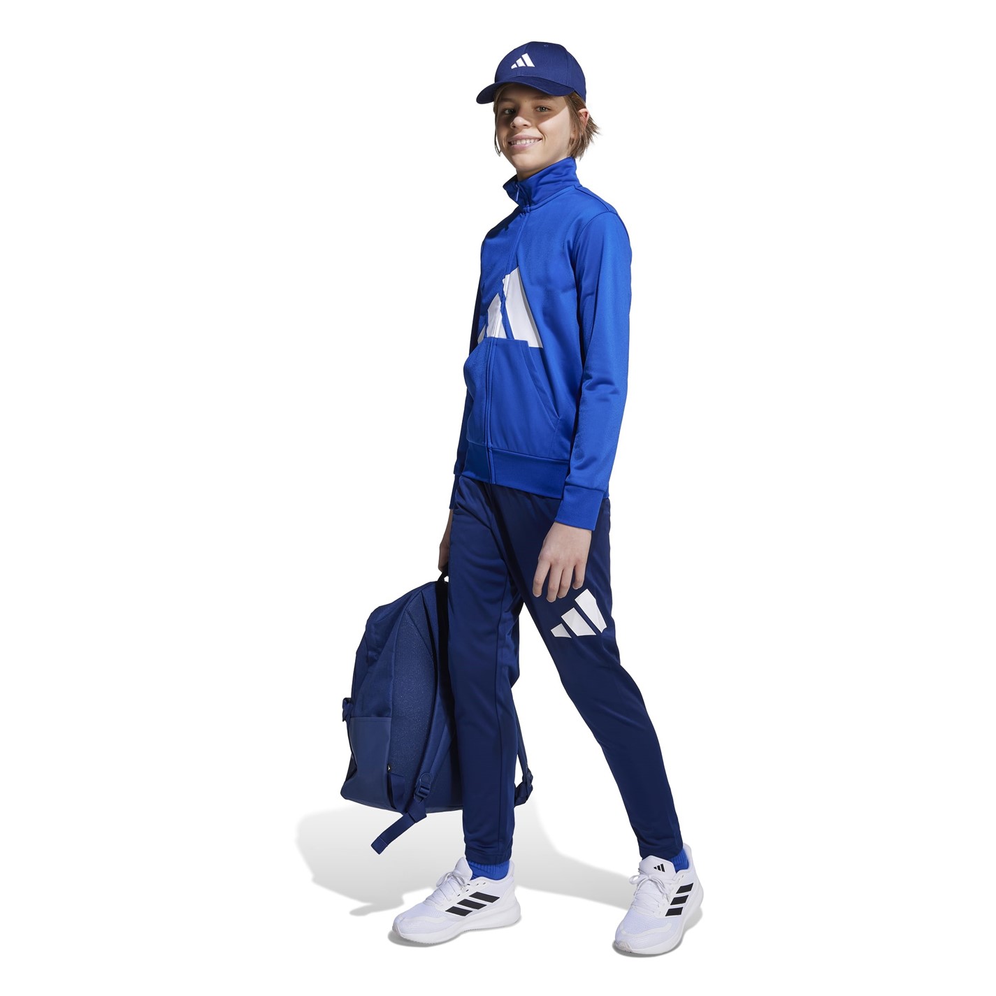 adidas Linea Poly Tracksuit Juniors - 6