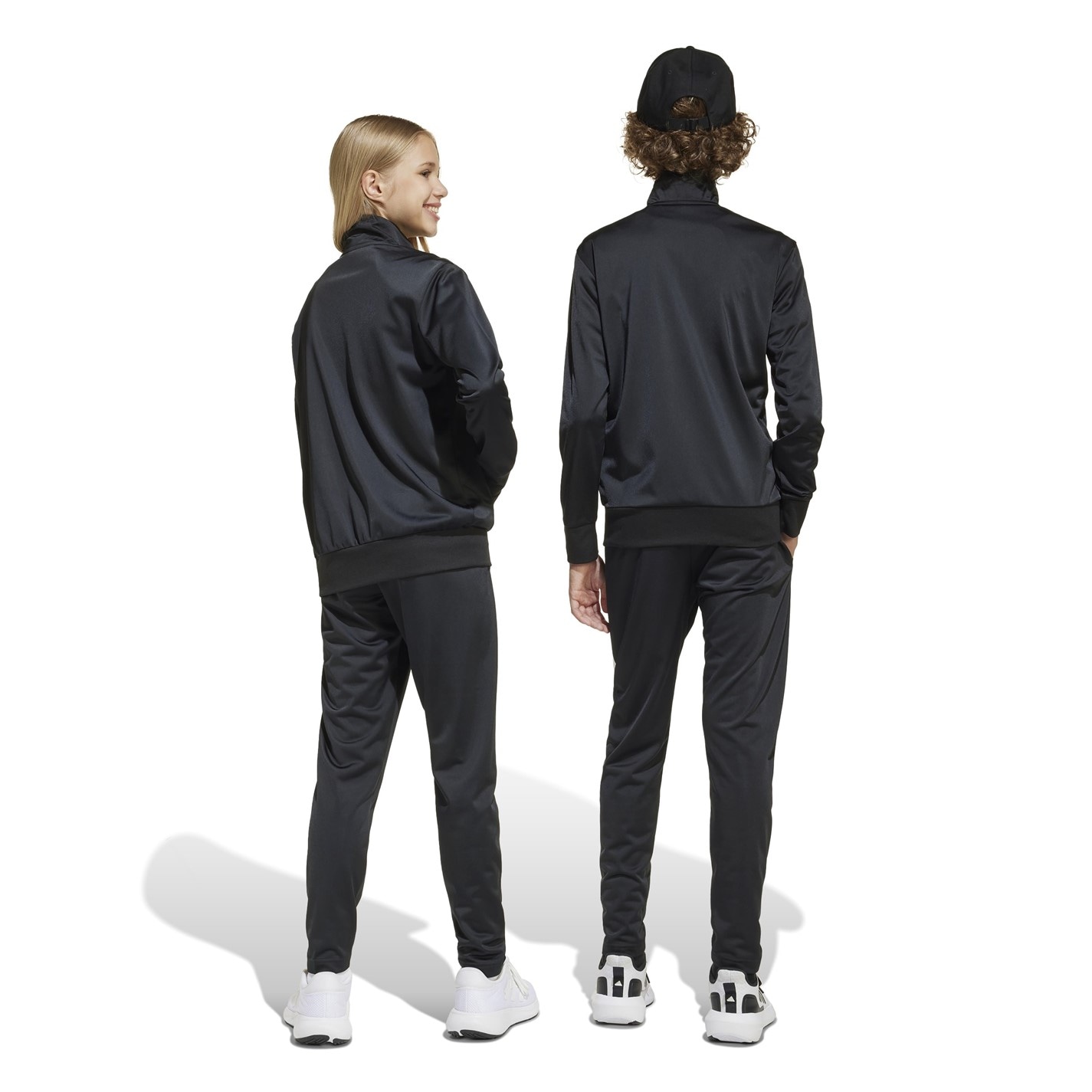 adidas Linea Poly Tracksuit Juniors - 3