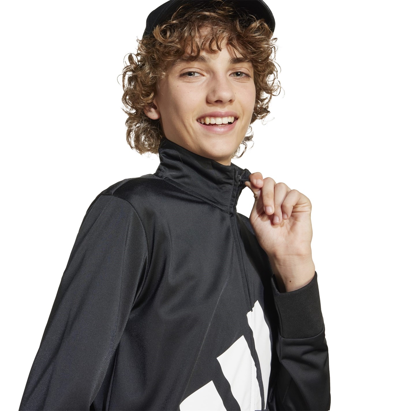 adidas Linea Poly Tracksuit Juniors - 10