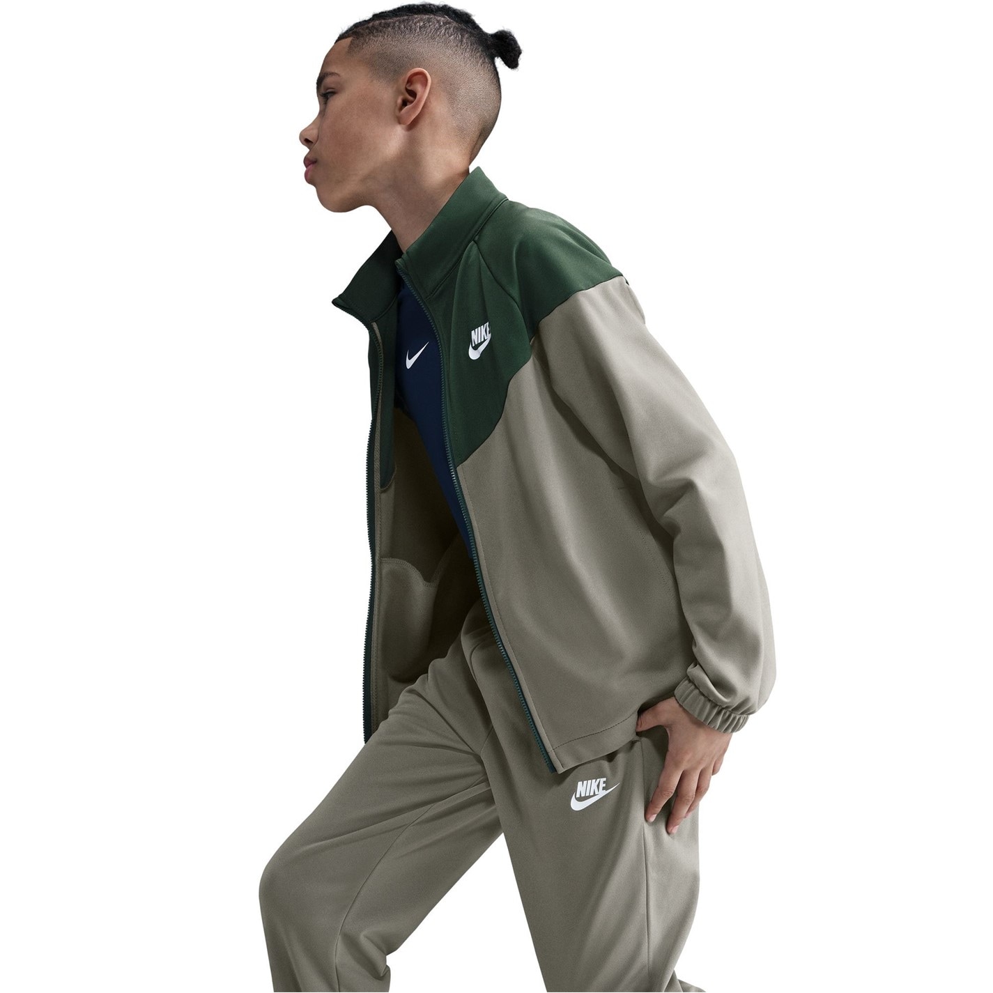 Nike NSW Poly Tracksuit Juniors - 4