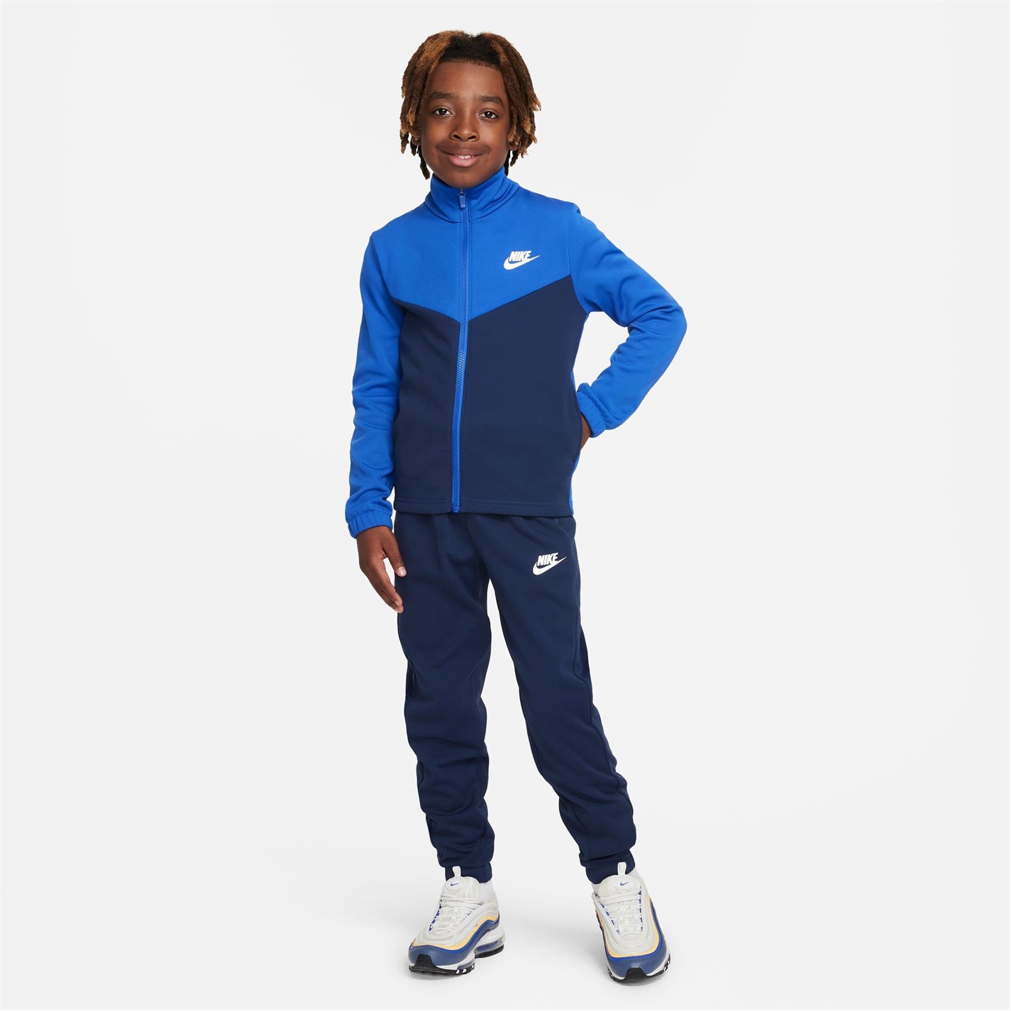 Nike NSW Poly Tracksuit Juniors - 6