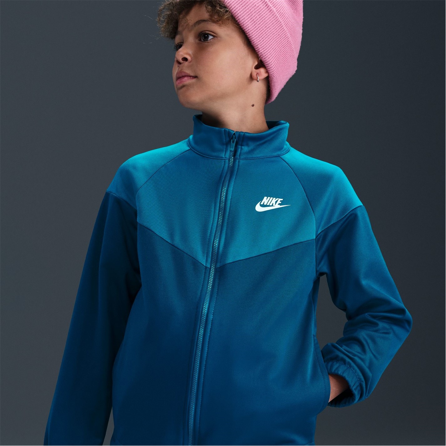 Nike NSW Poly Tracksuit Juniors - 11