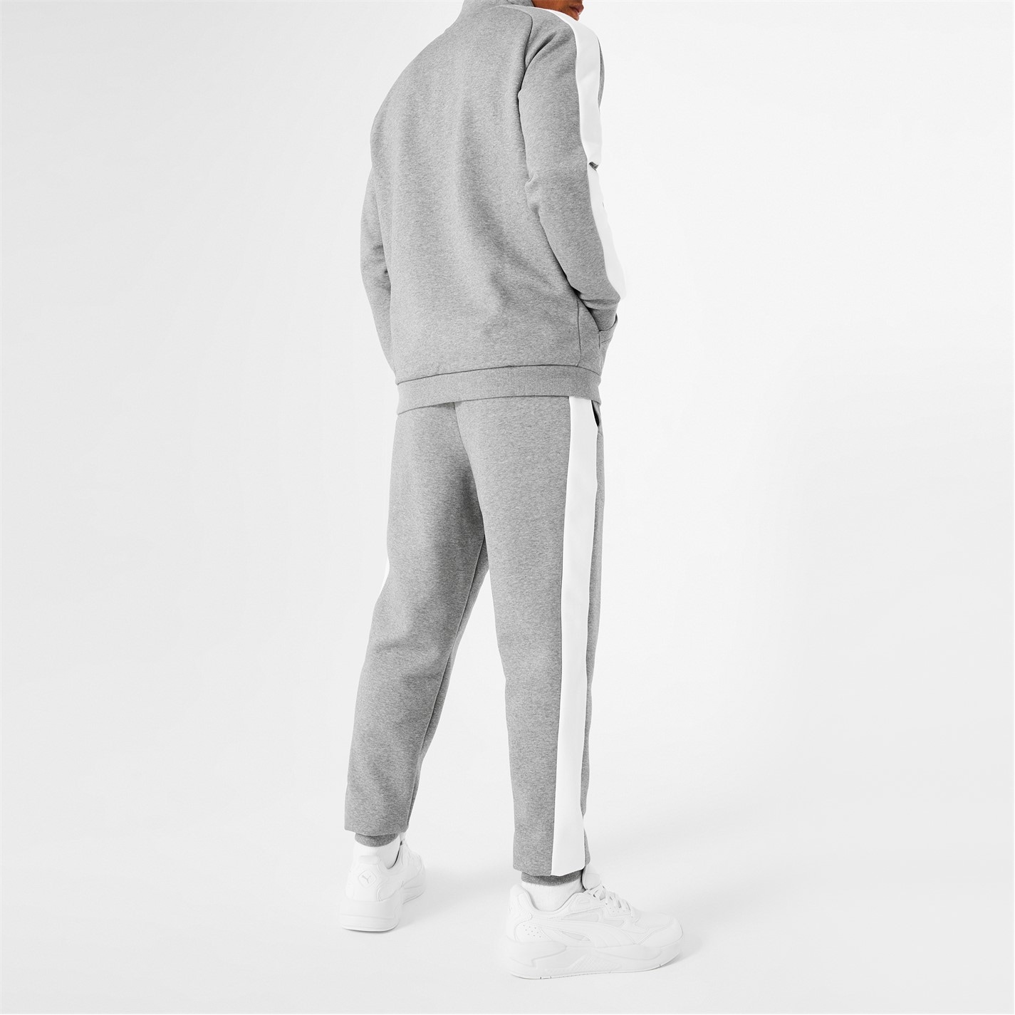 Puma Clean Fleece Tracksuit Mens - 3