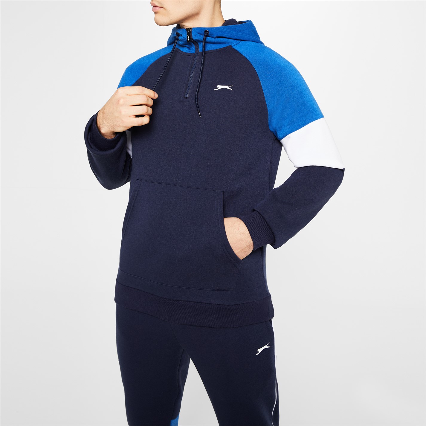 Slazenger Fleece Tracksuit Mens - 4